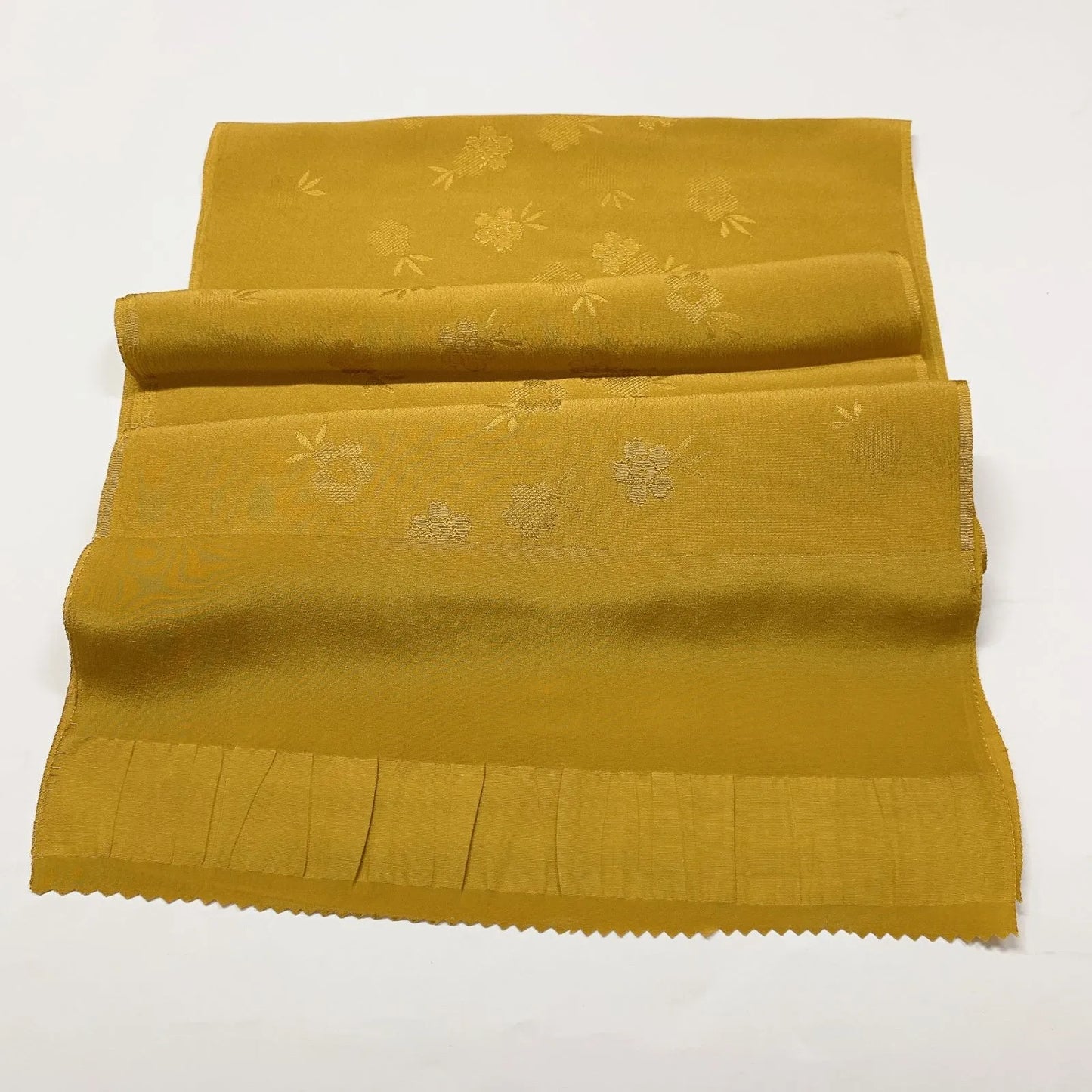7719# Japanese Kimono Accessory Vintage Obiage and Obijime 2-piece Set Silk