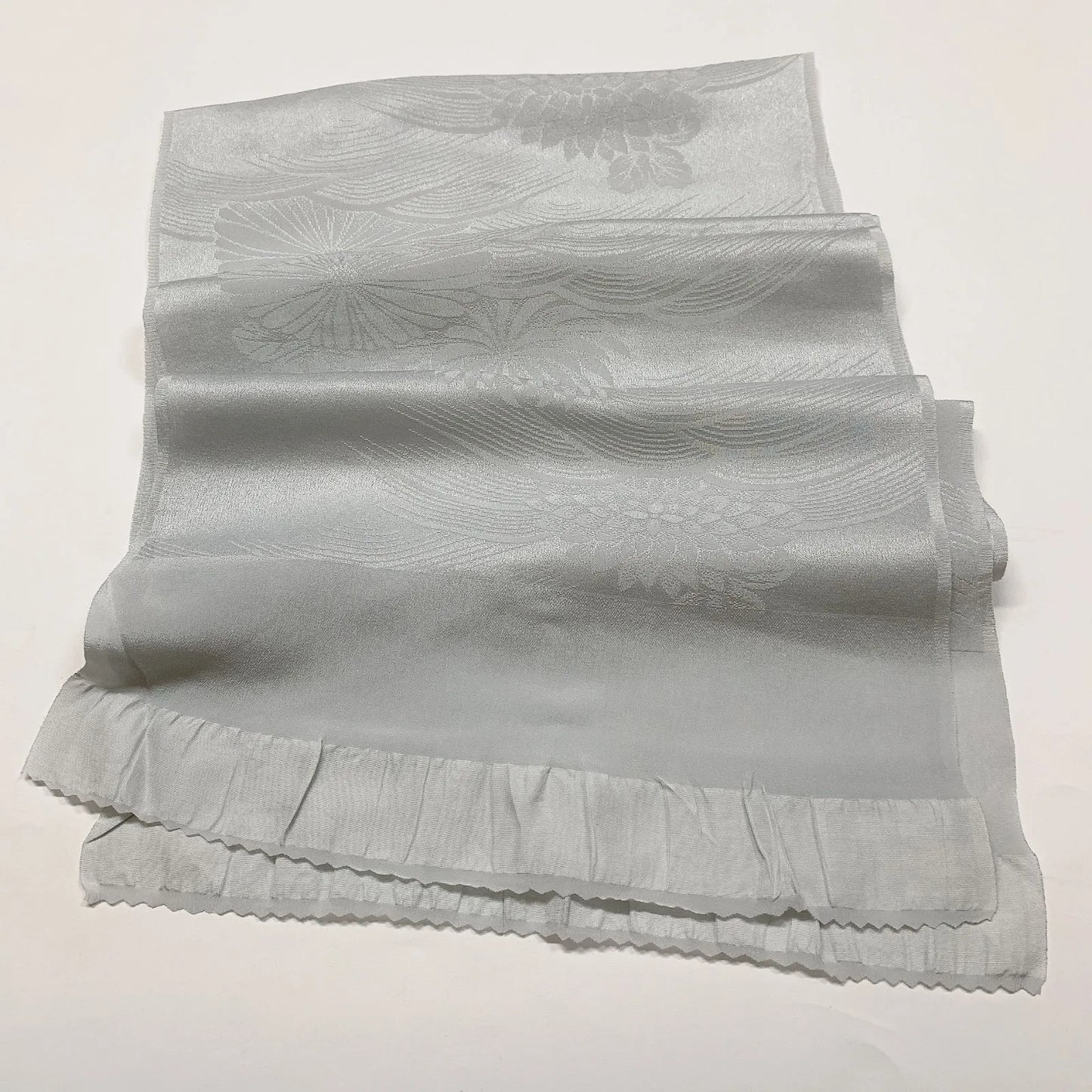 7721# Japanese Kimono Accessory Vintage Obiage and Obijime 2-piece Set Silk