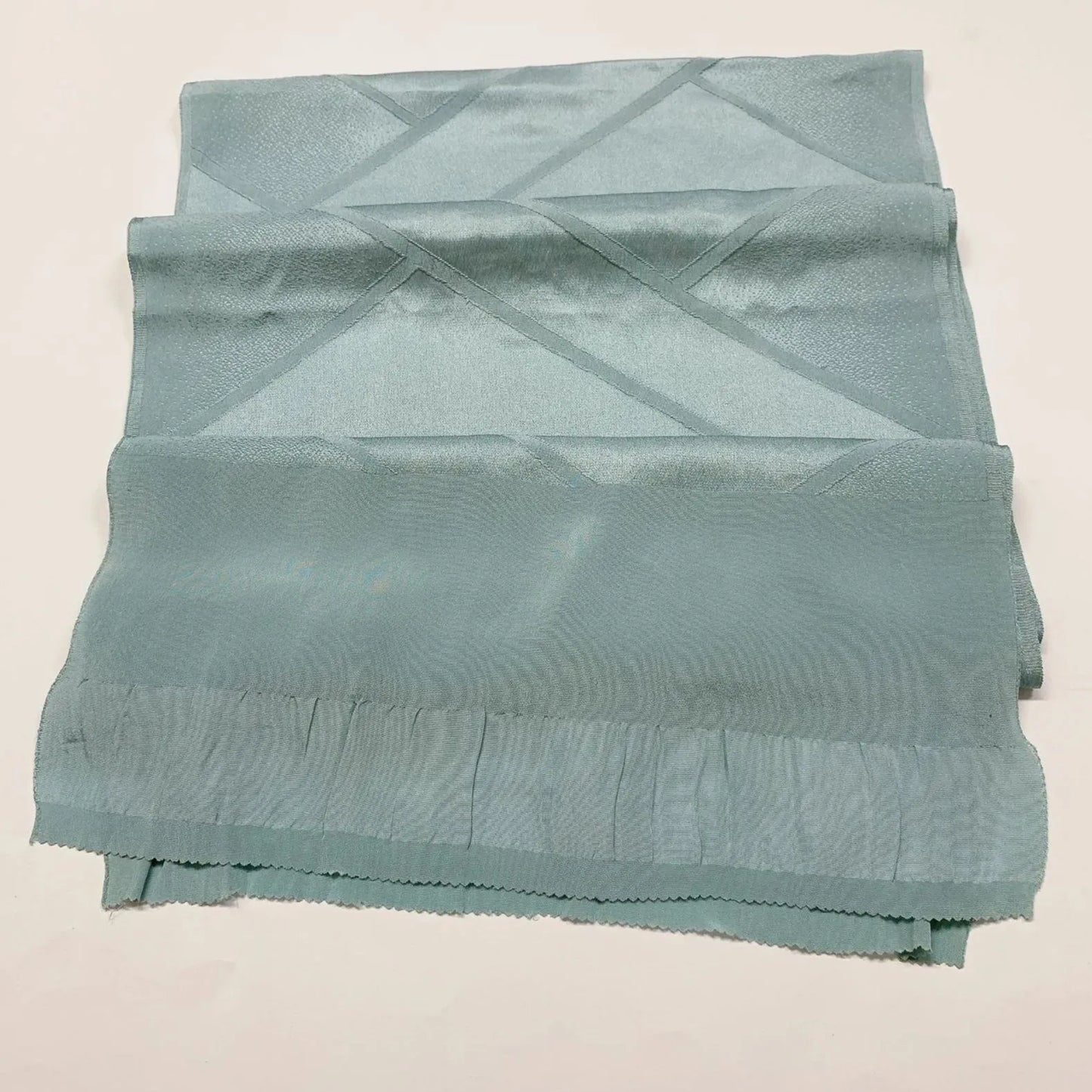 7718# Japanese Kimono Accessory Vintage Obiage and Obijime 2-piece Set Silk