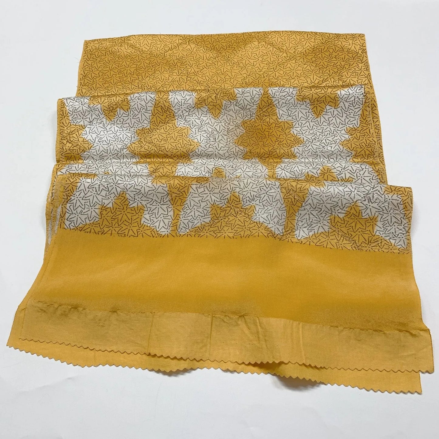 7737# Japanese Kimono Accessory Vintage Obiage and Obijime 2-piece Set Silk