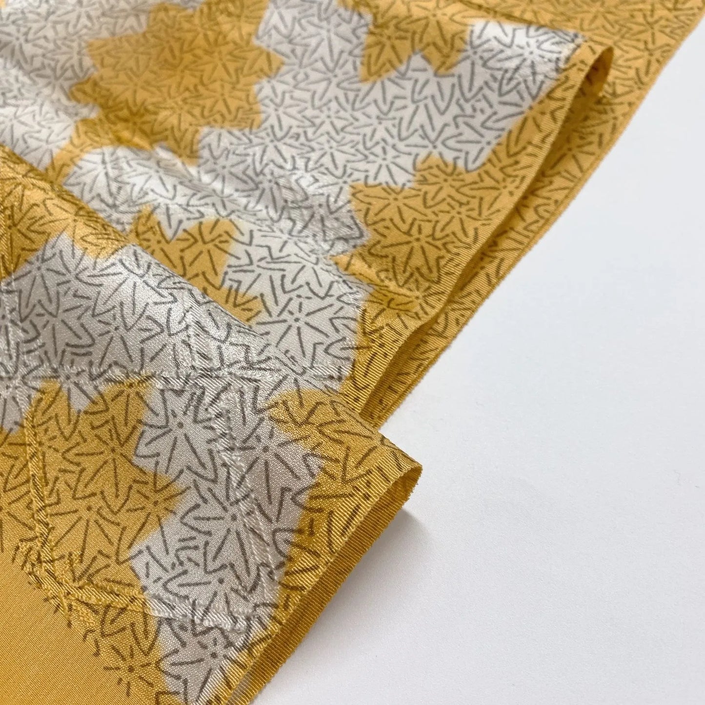 7737# Japanese Kimono Accessory Vintage Obiage and Obijime 2-piece Set Silk