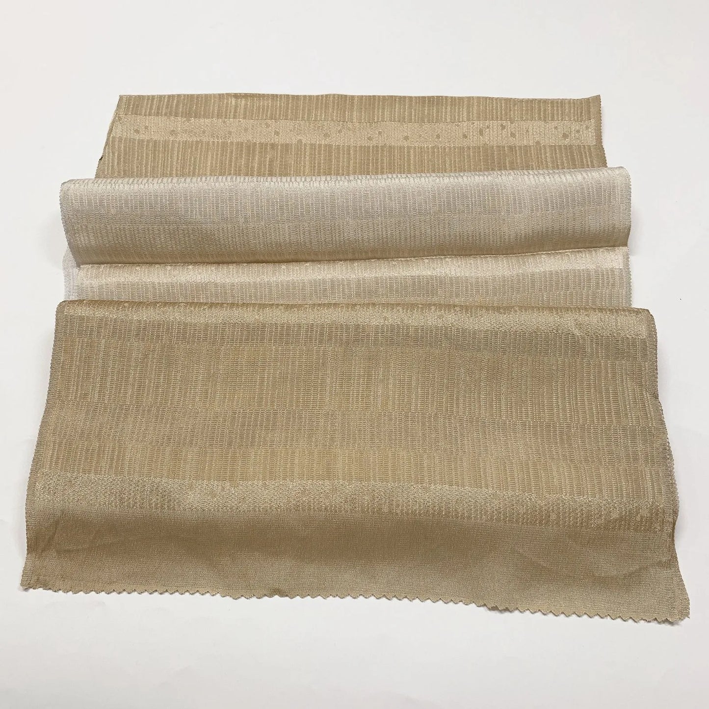 7745# Japanese Kimono Accessory Vintage Obiage and Obijime 2-piece Set Silk