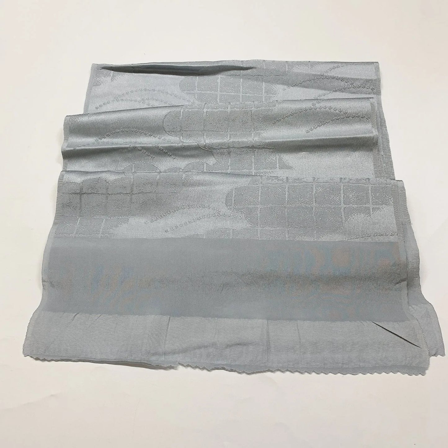 7754# Japanese Kimono Accessory Vintage Obiage and Obijime 2-piece Set Silk
