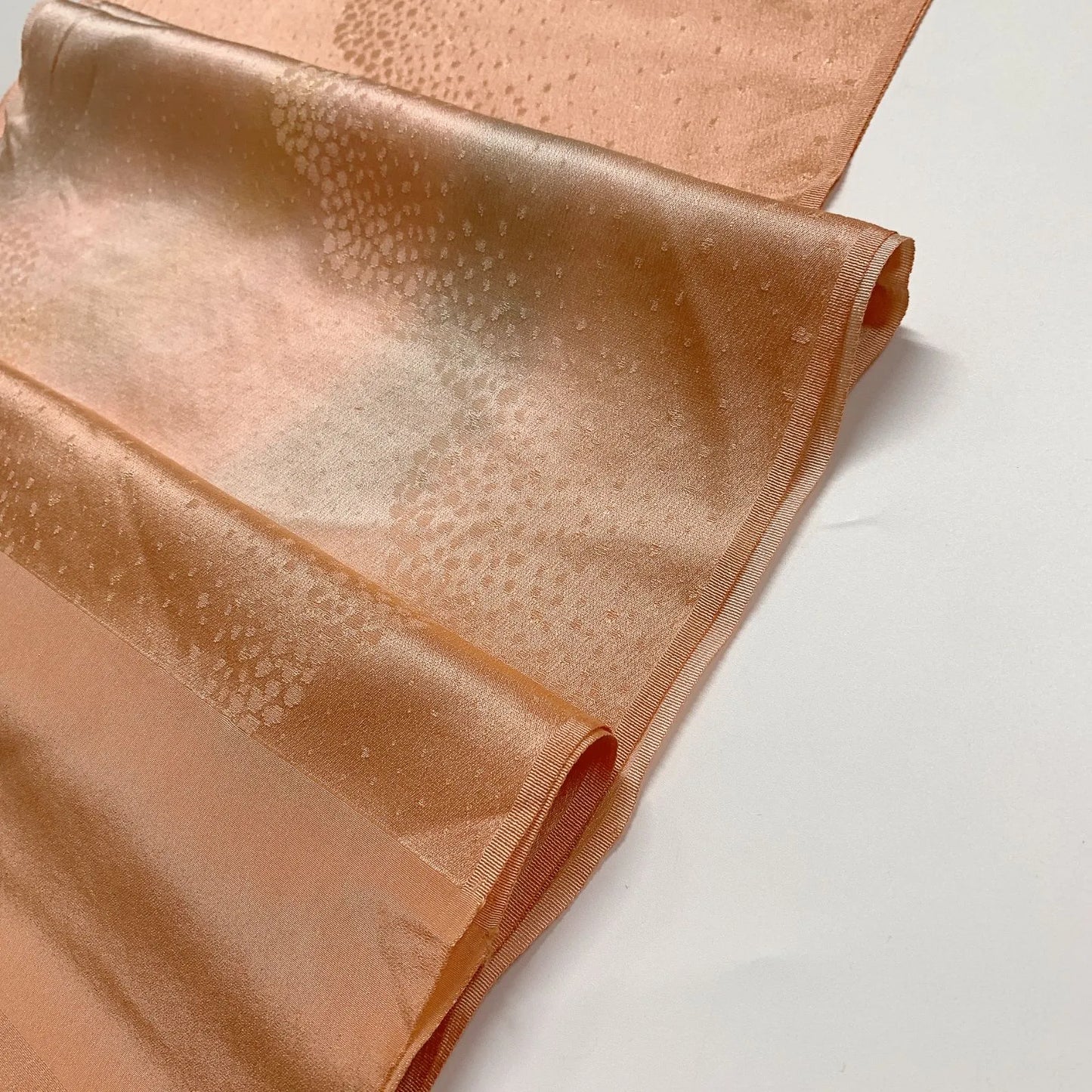 7764# Japanese Kimono Accessory Vintage Obiage and Obijime 2-piece Set Silk