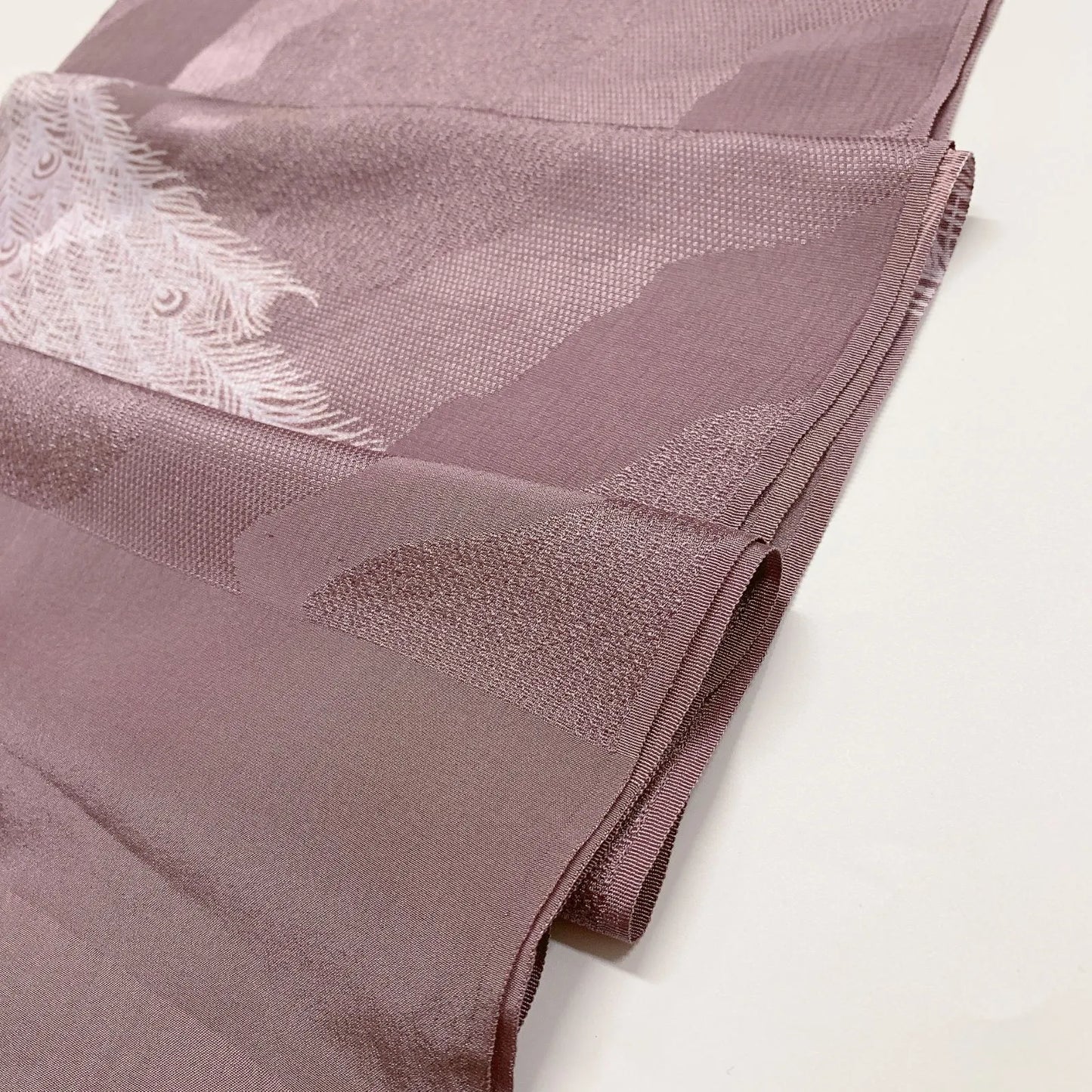 7765# Japanese Kimono Accessory Vintage Obiage and Obijime 2-piece Set Silk