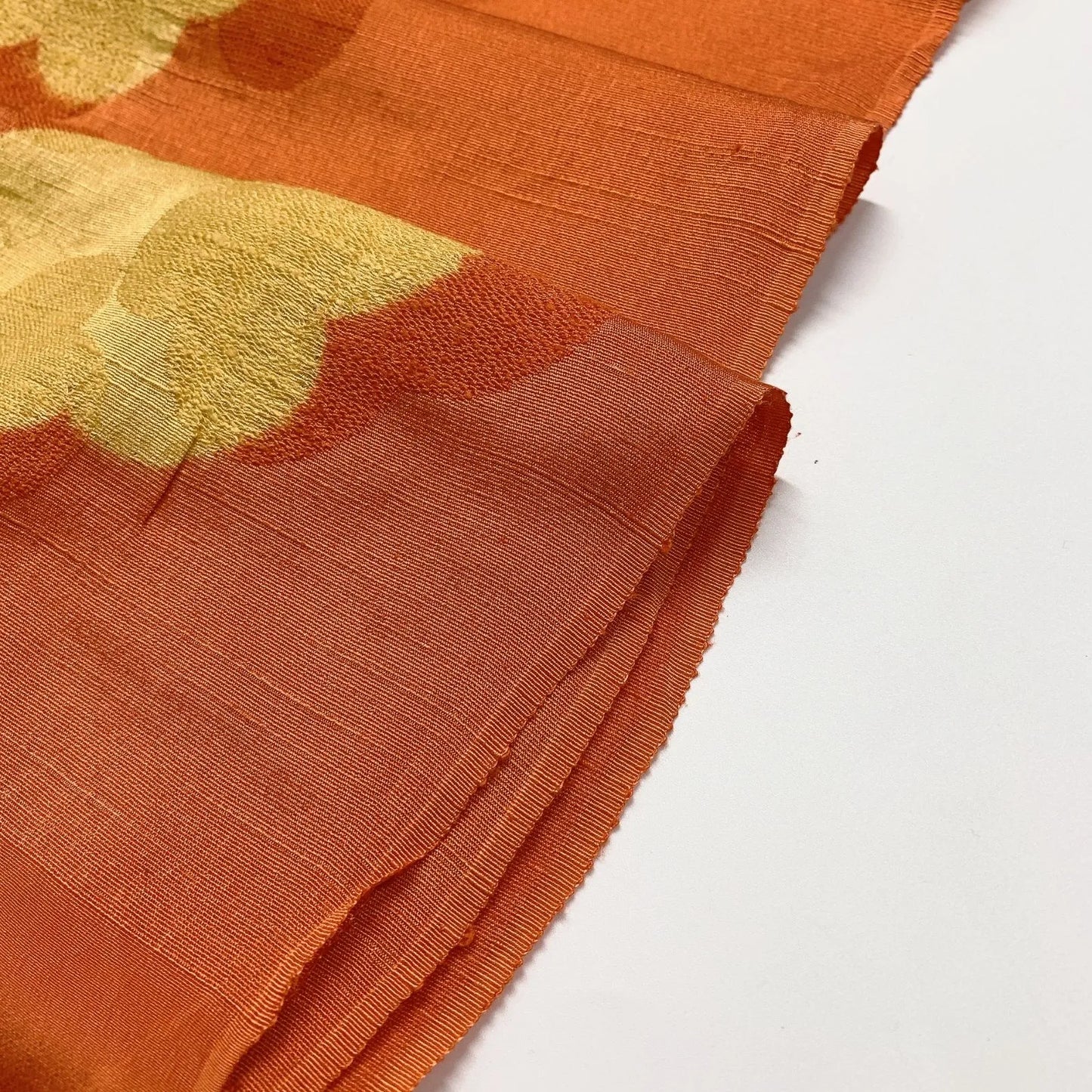 7768# Japanese Kimono Accessory Vintage Obiage and Obijime 2-piece Set Silk