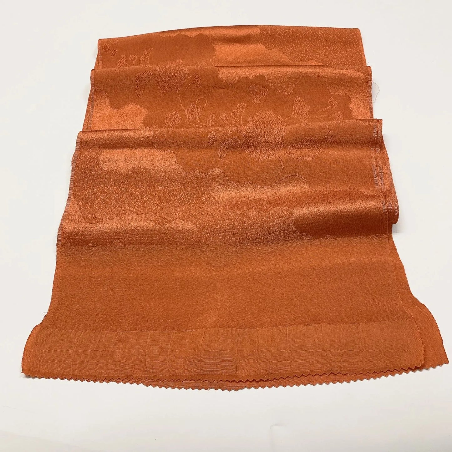 7771# Japanese Kimono Accessory Vintage Obiage and Obijime 2-piece Set Silk