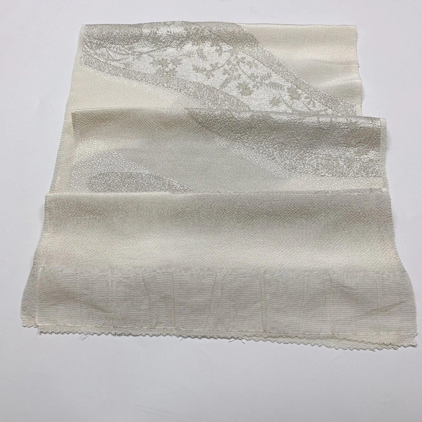 7773# Japanese Kimono Accessory Vintage Obiage and Obijime 2-piece Set Silk