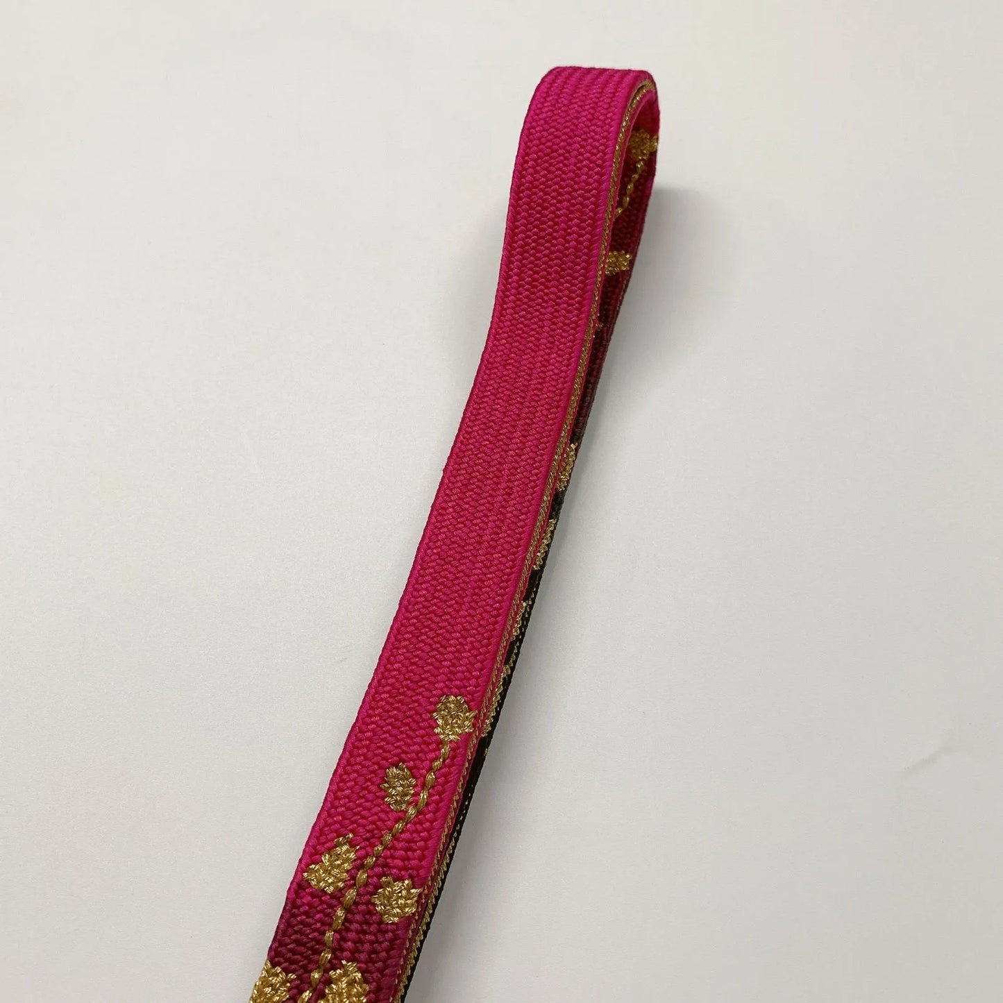 7774# Japanese Kimono Accessory Vintage Obiage and Obijime 2-piece Set Silk