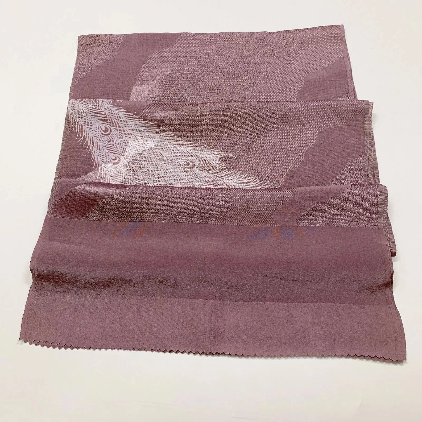 7765# Japanese Kimono Accessory Vintage Obiage and Obijime 2-piece Set Silk