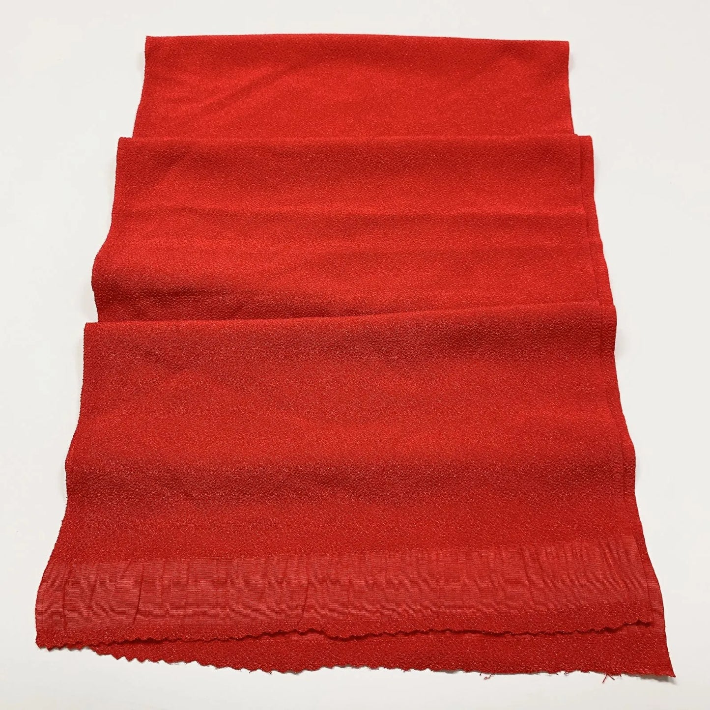 7781# Japanese Kimono Accessory Vintage Obiage and Obijime 2-piece Set Silk