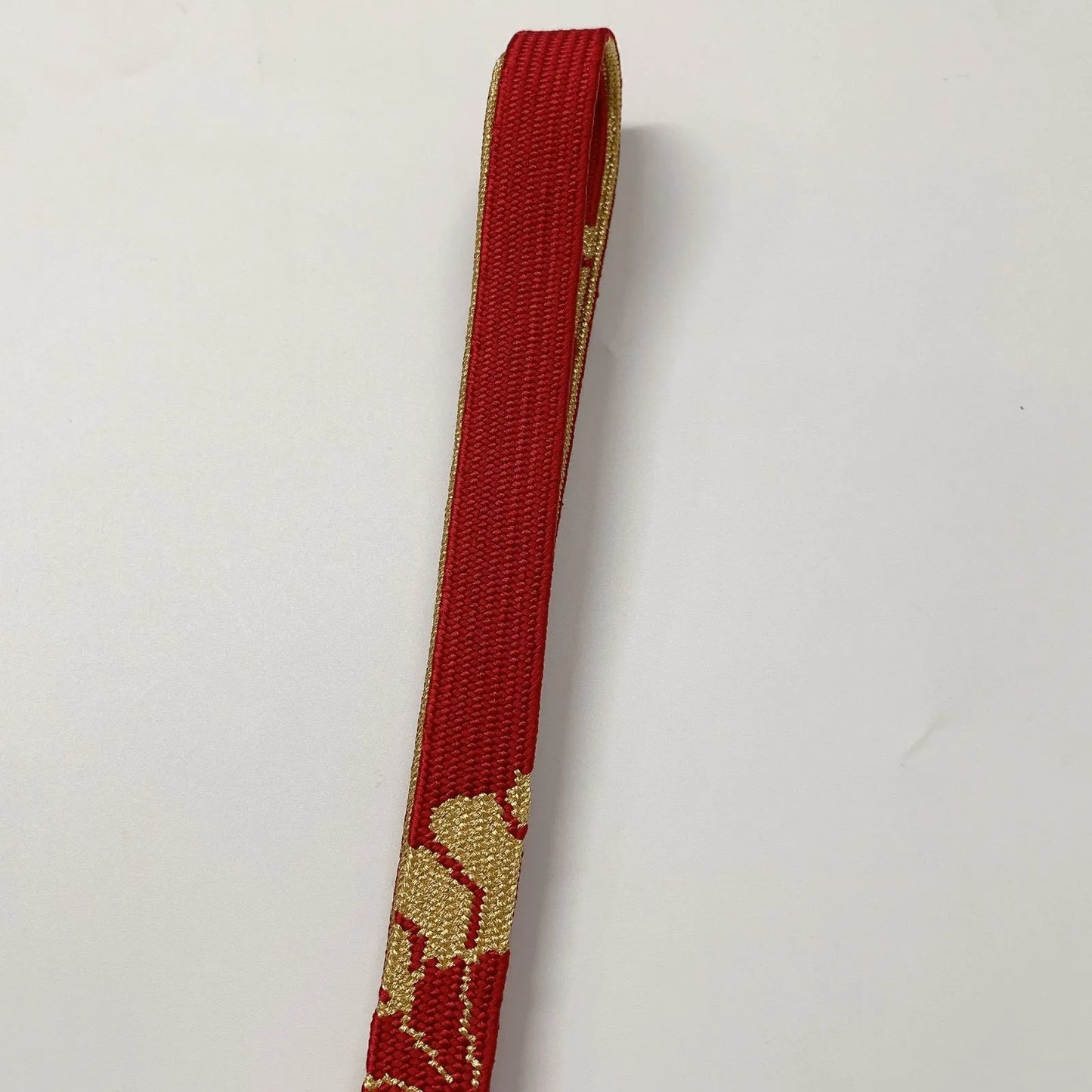 7781# Japanese Kimono Accessory Vintage Obiage and Obijime 2-piece Set Silk