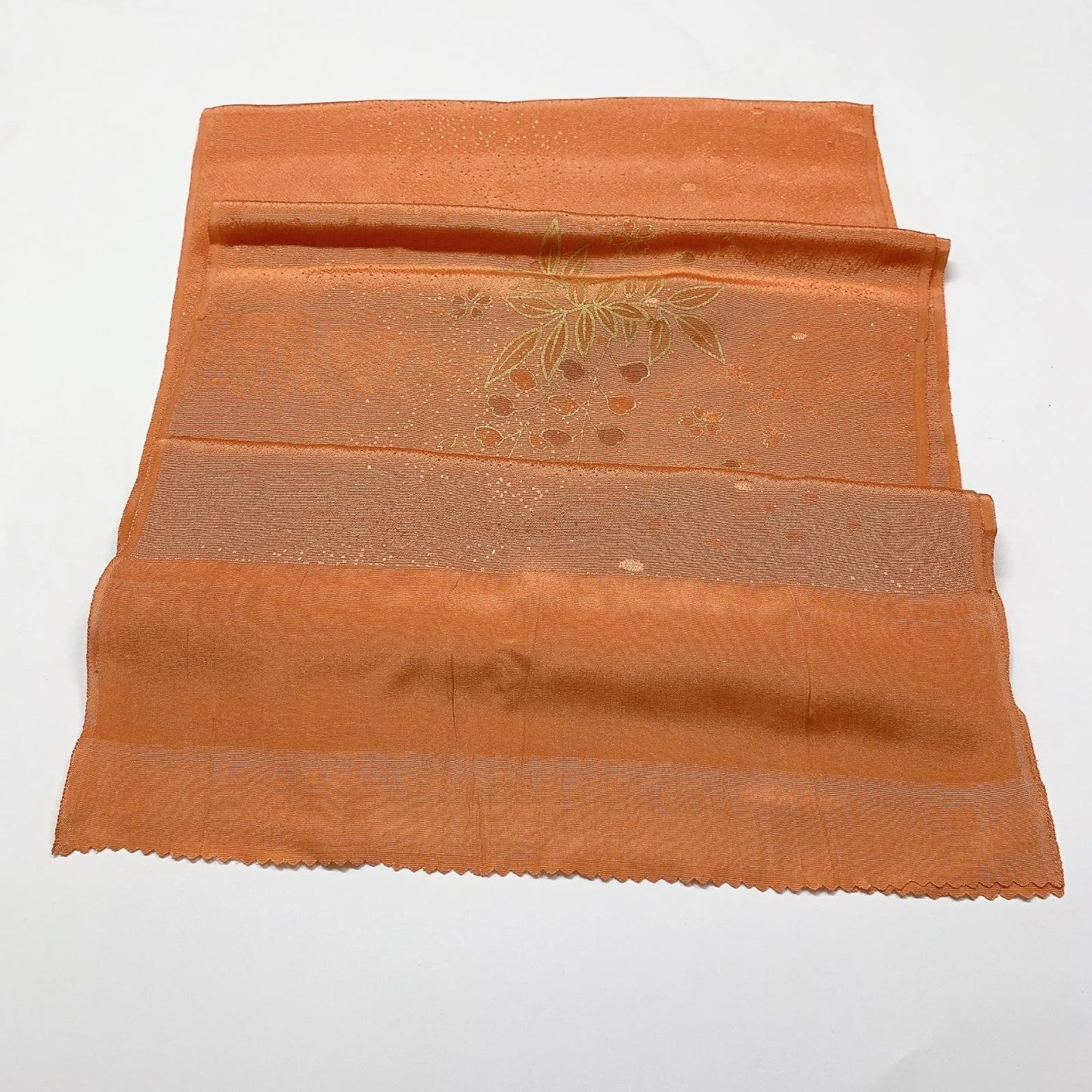 7787# Japanese Kimono Accessory Vintage Obiage and Obijime 2-piece Set Silk