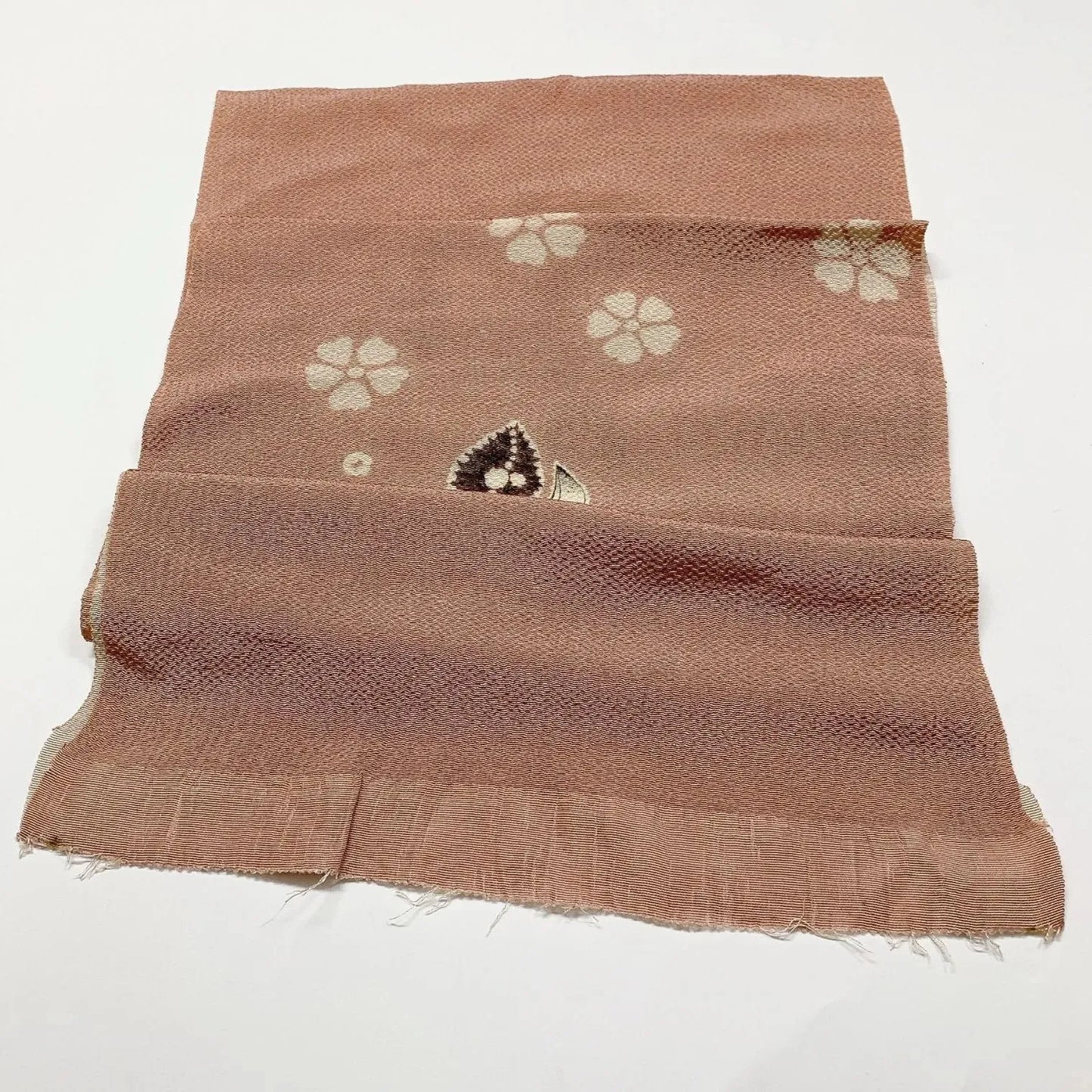 7791# Japanese Kimono Accessory Vintage Obiage and Obijime 2-piece Set Silk