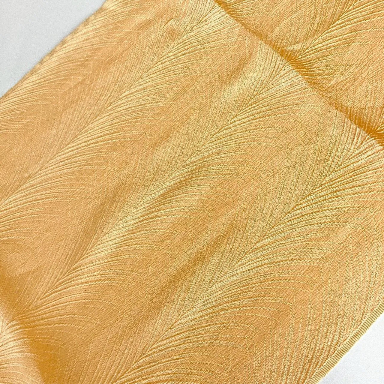 7845# Japanese Kimono Accessory Vintage Obiage and Obijime 2-piece Set Silk