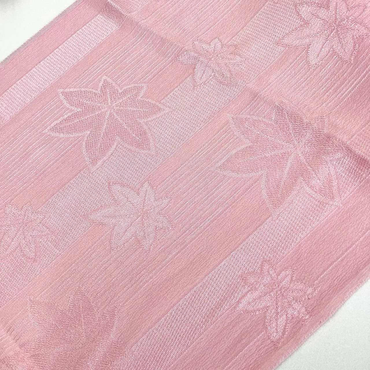 7864# Japanese Kimono Accessory Vintage Obiage and Obijime 2-piece Set Silk