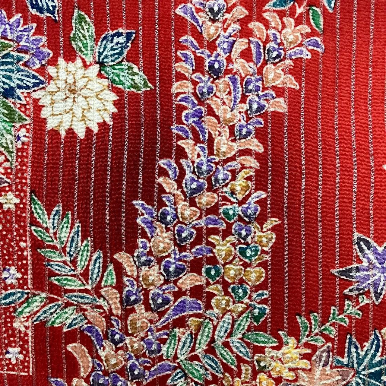 7871# Japanese Kimono Accessory Summer Obiage and Obijime 2-piece Set Silk