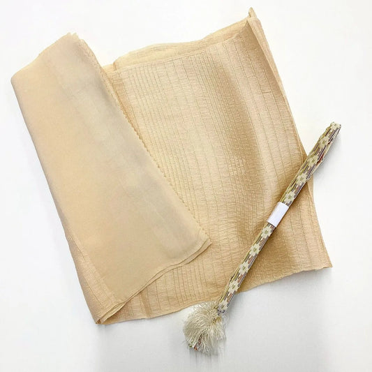 7882# Japanese Kimono Accessory Summer Obiage and Obijime 2-piece Set Silk