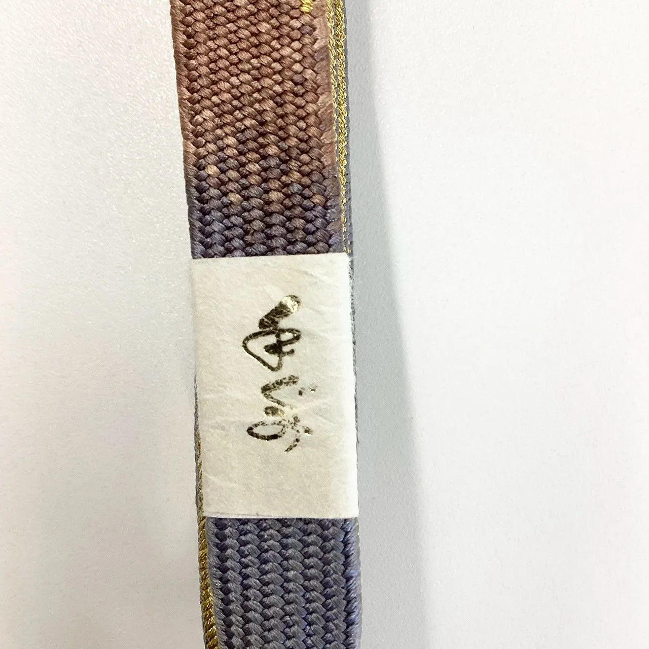 7884# Japanese Kimono Accessory Vintage Obiage and Obijime 2-piece Set Silk