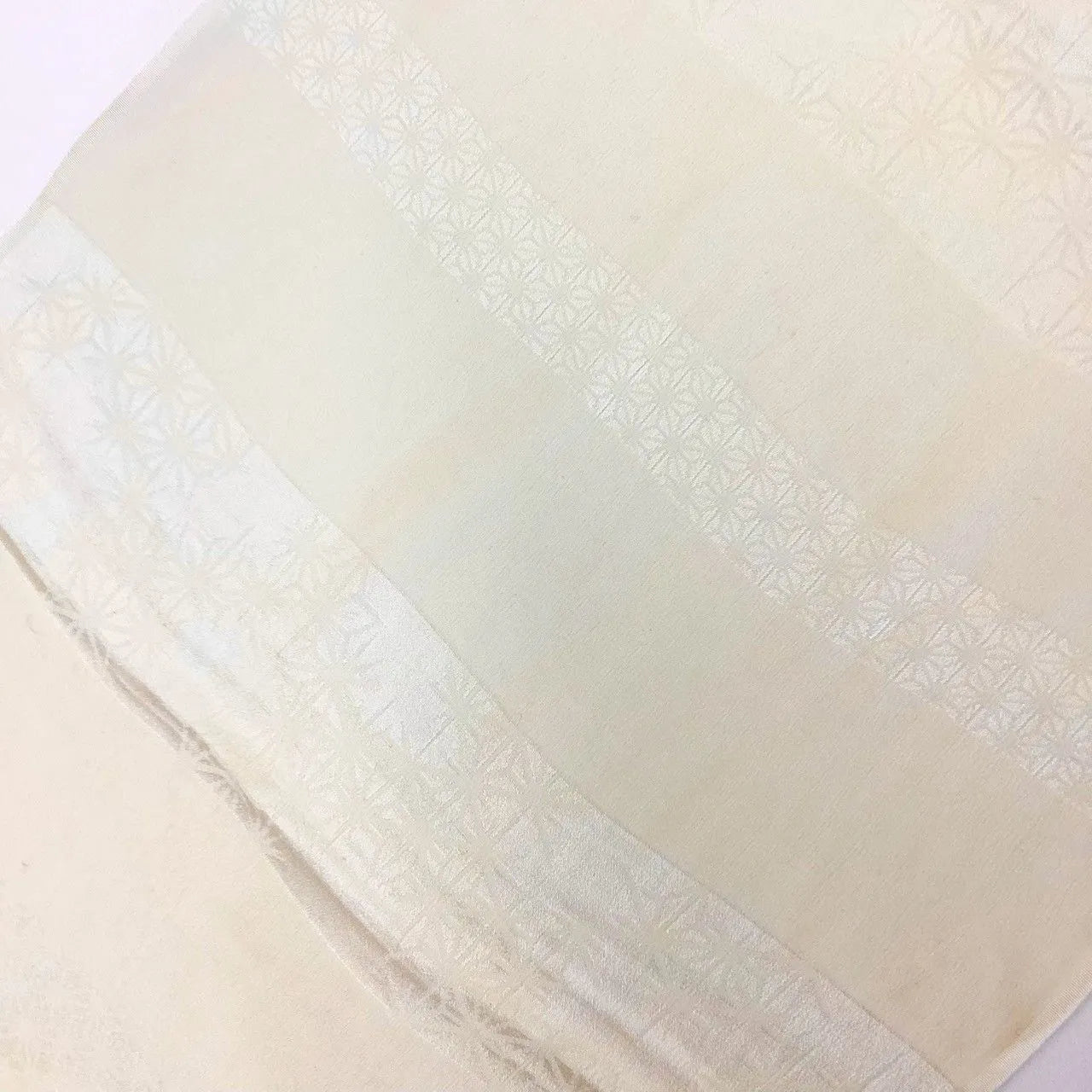 7898# Japanese Kimono Accessory Vintage Obiage and Obijime 2-piece Set Silk