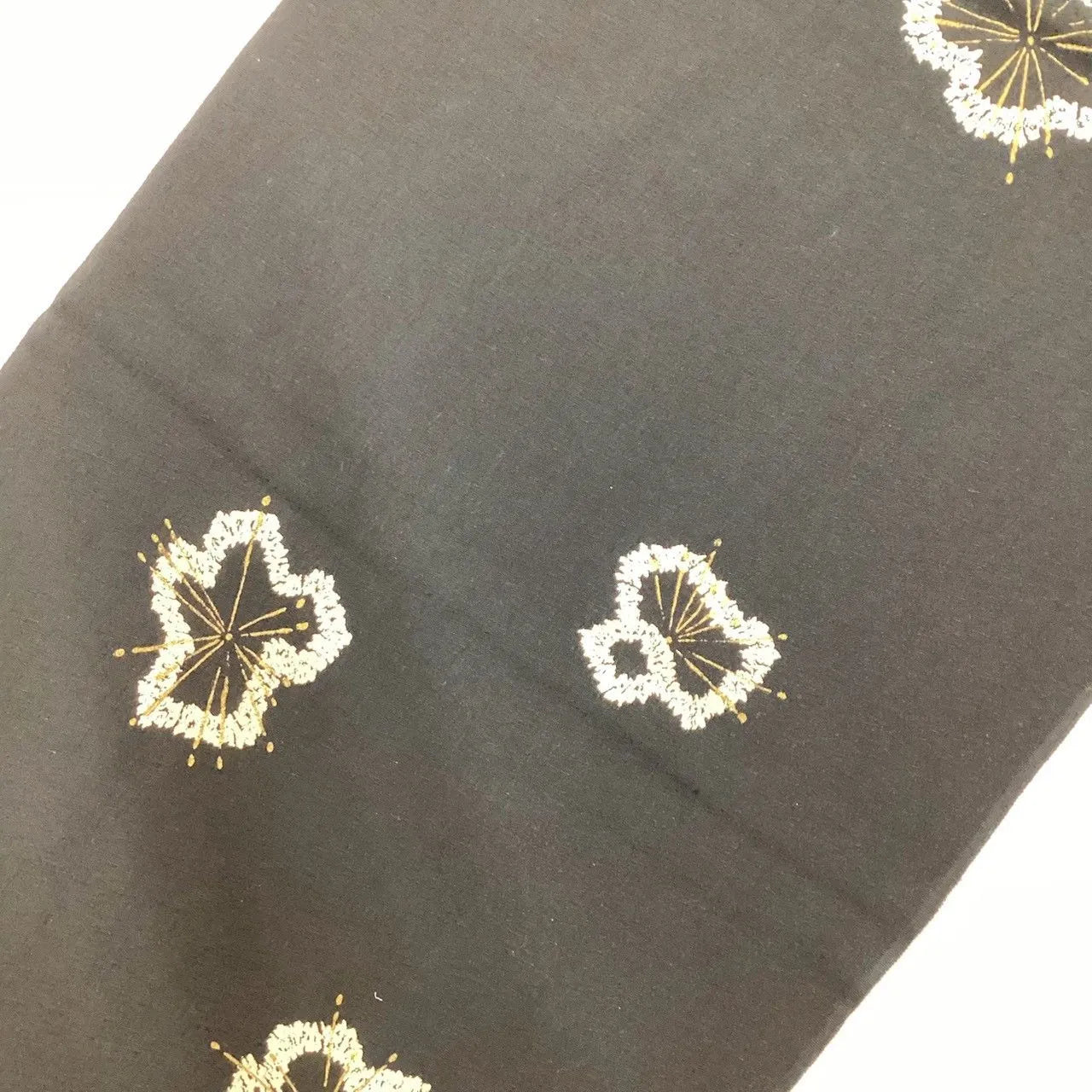7902# Japanese Kimono Accessory Vintage Obiage and Obijime 2-piece Set Silk