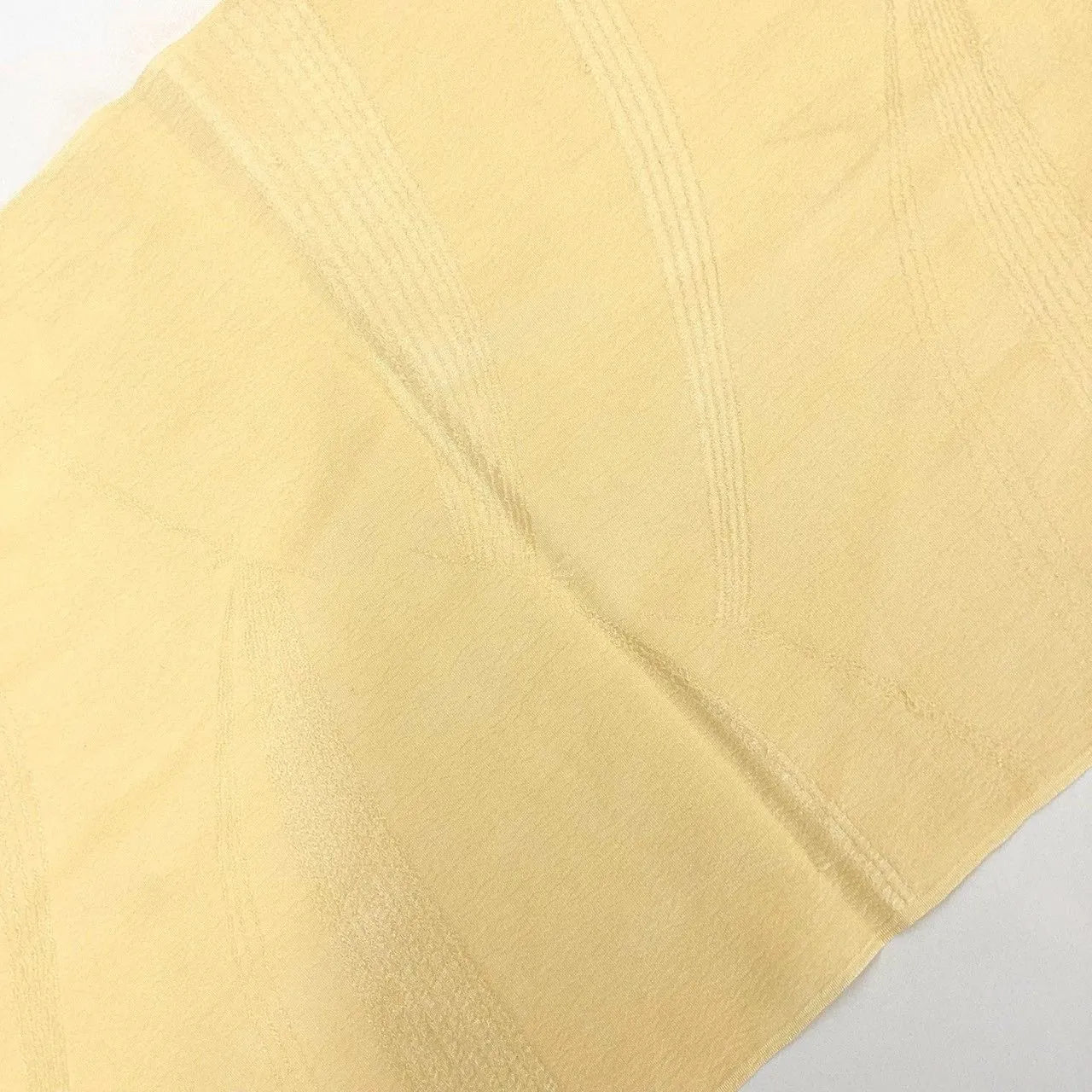 7909# Japanese Kimono Accessory Vintage Obiage and Obijime 2-piece Set Silk