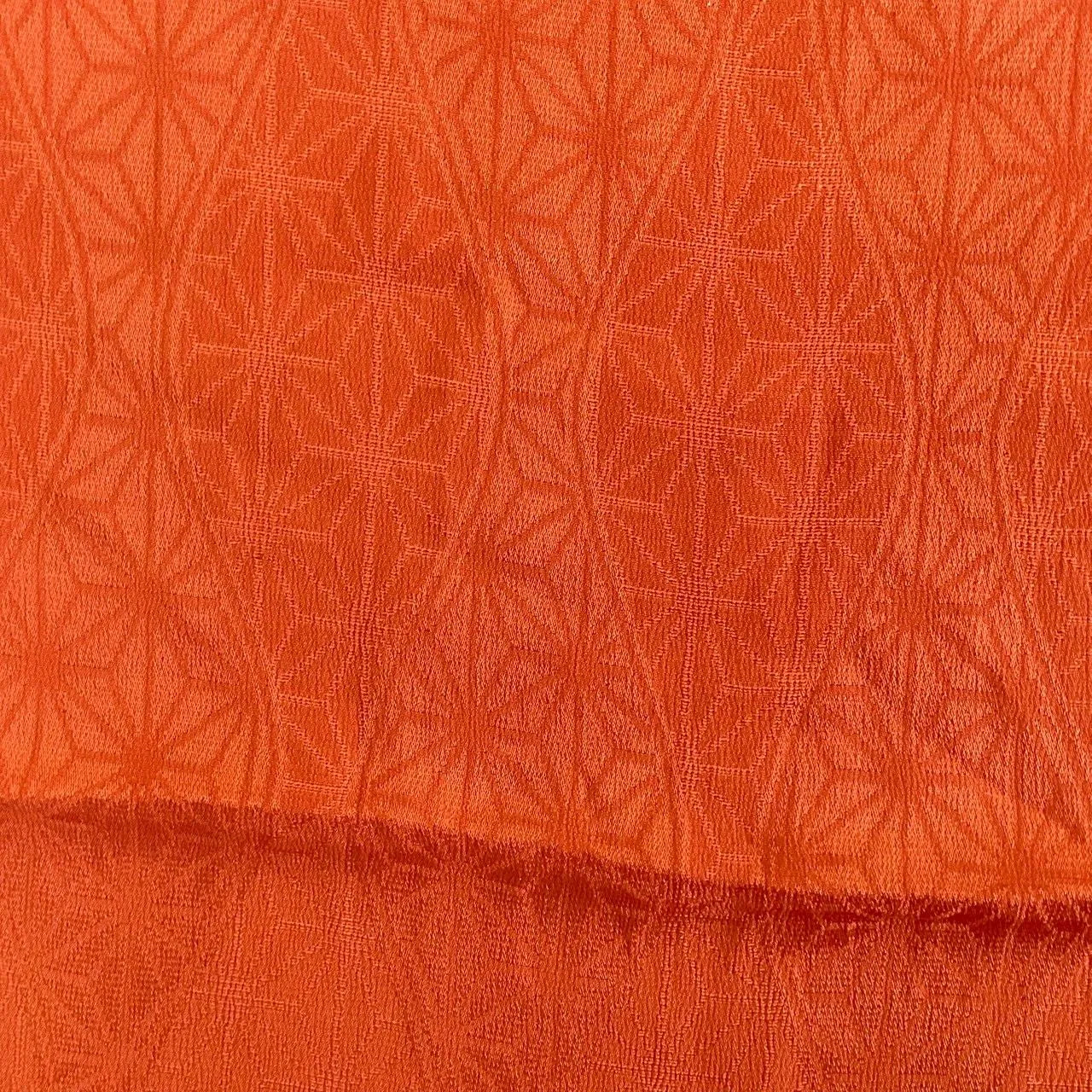 7912# Japanese Kimono Accessory Vintage Obiage and Obijime 2-piece Set Silk