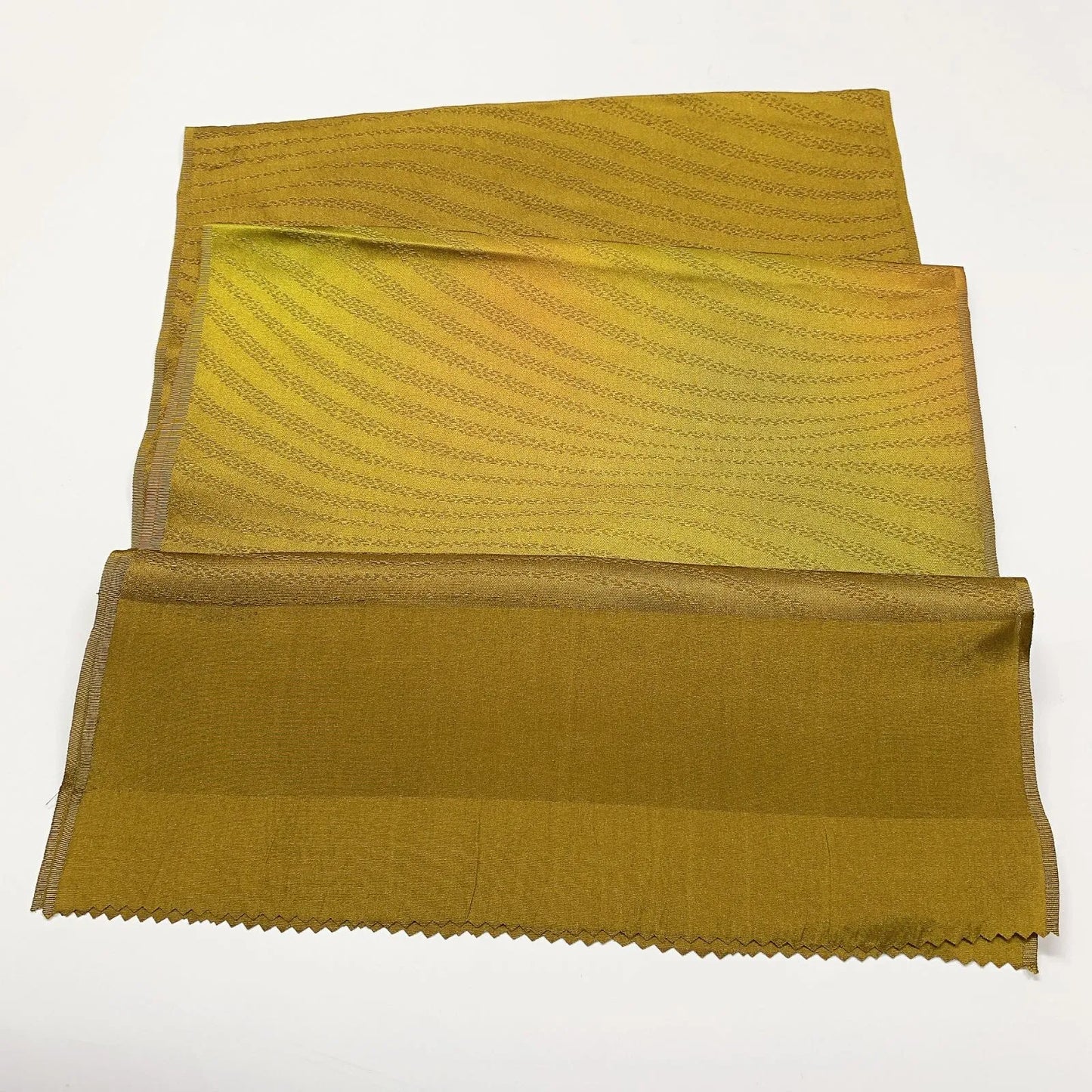 7921# Japanese Kimono Accessory Vintage Obiage and Obijime 2-piece Set Silk