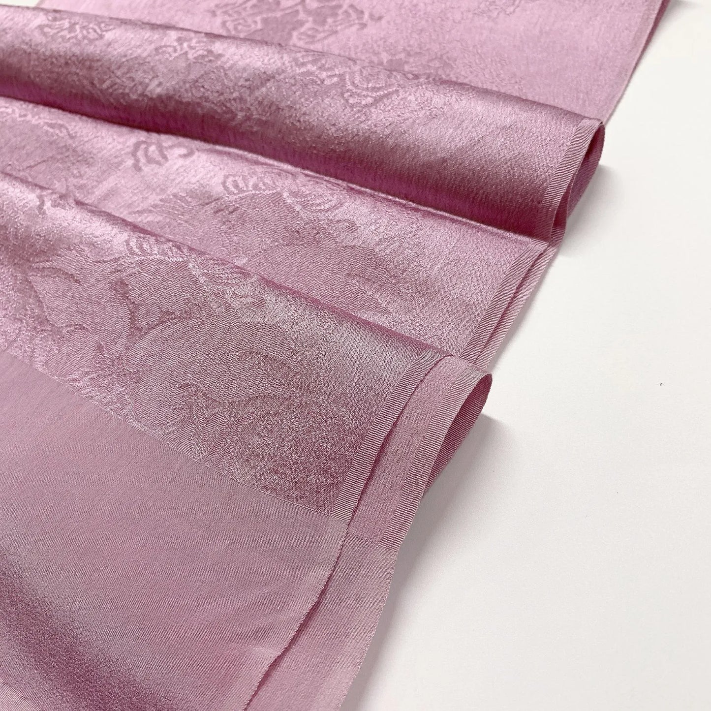 7922# Japanese Kimono Accessory Vintage Obiage and Obijime 2-piece Set Silk