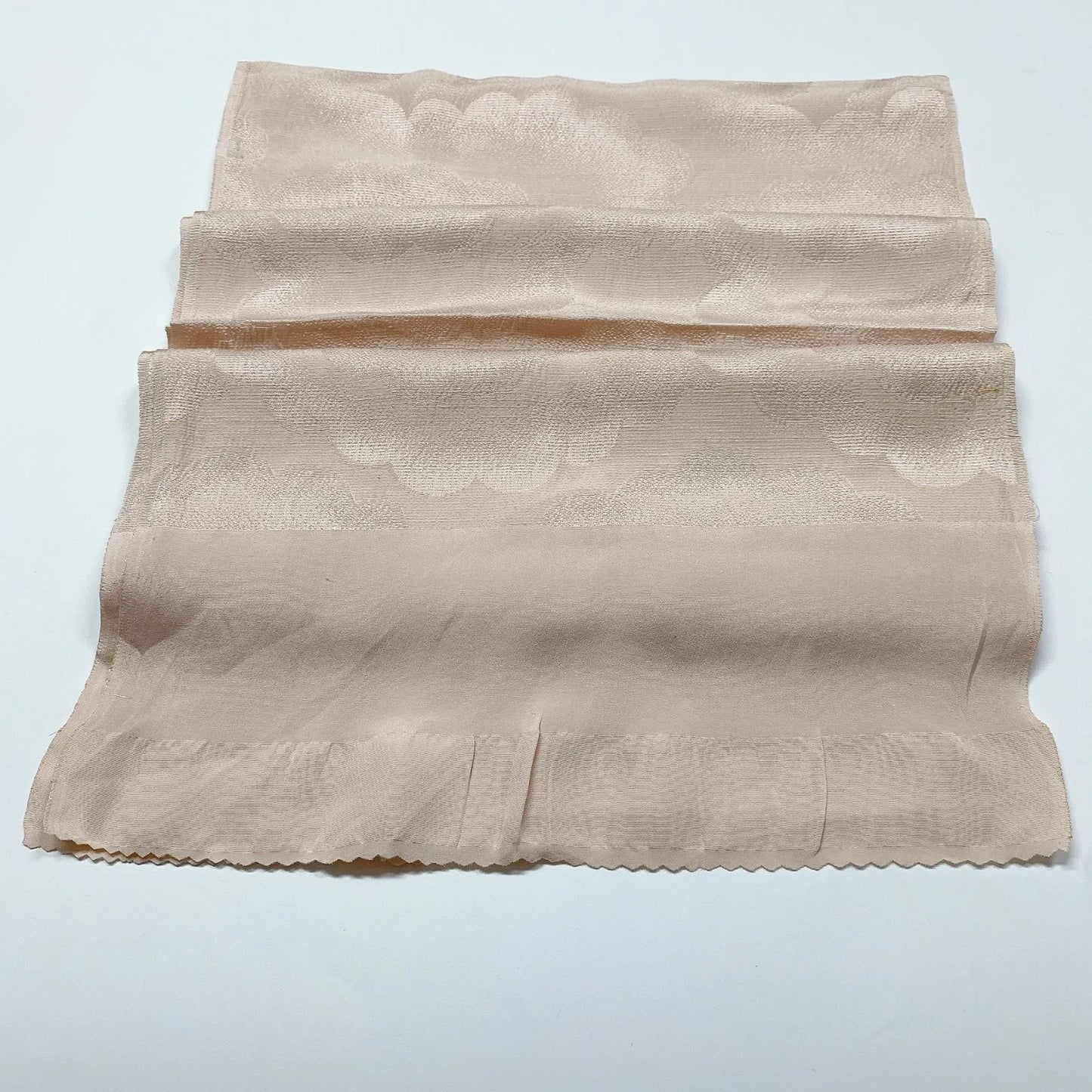 7932# Japanese Kimono Accessory Vintage Obiage and Obijime 2-piece Set Silk