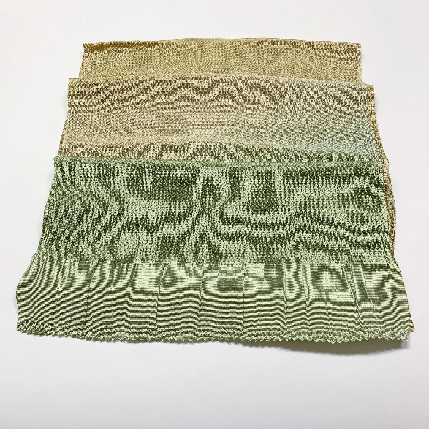 7934# Japanese Kimono Accessory Vintage Obiage and Obijime 2-piece Set Silk