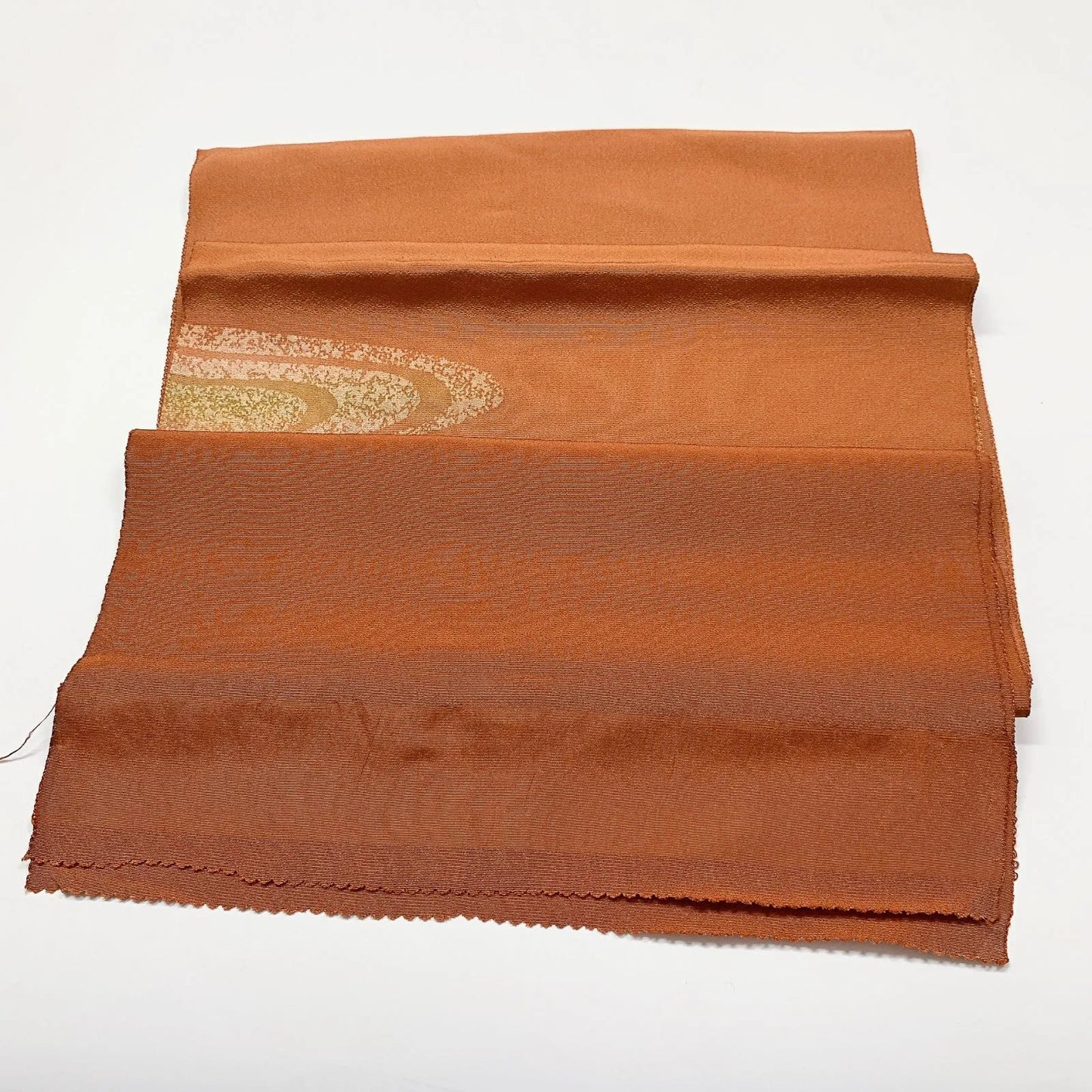7935# Japanese Kimono Accessory Vintage Obiage and Obijime 2-piece Set Silk