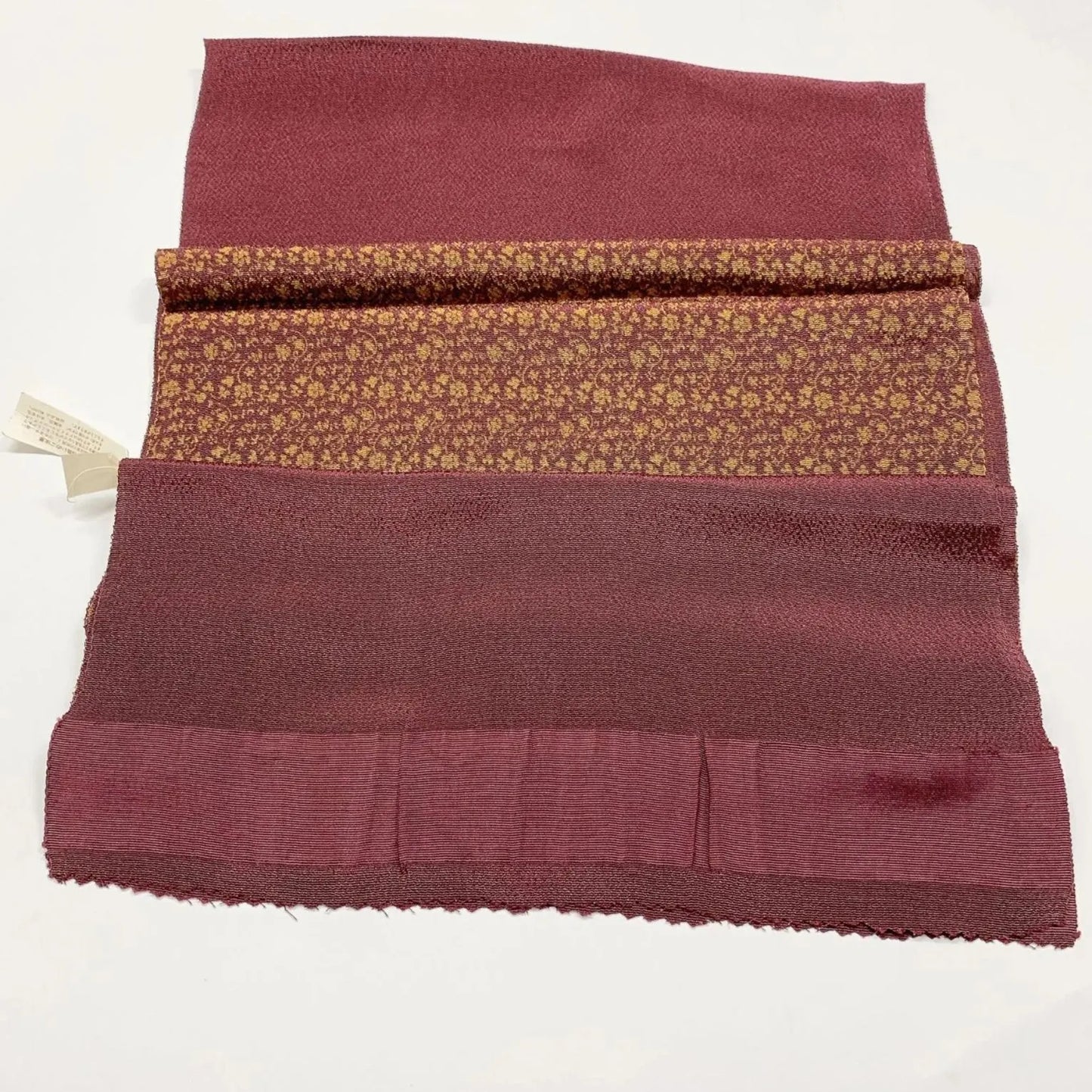 7924# Japanese Kimono Accessory Vintage Obiage and Obijime 2-piece Set Silk