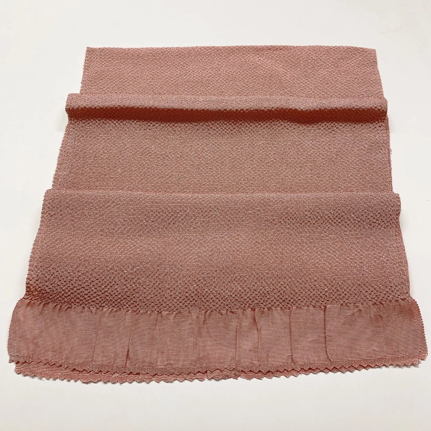 7945# Japanese Kimono Accessory Vintage Obiage and Obijime 2-piece Set Silk
