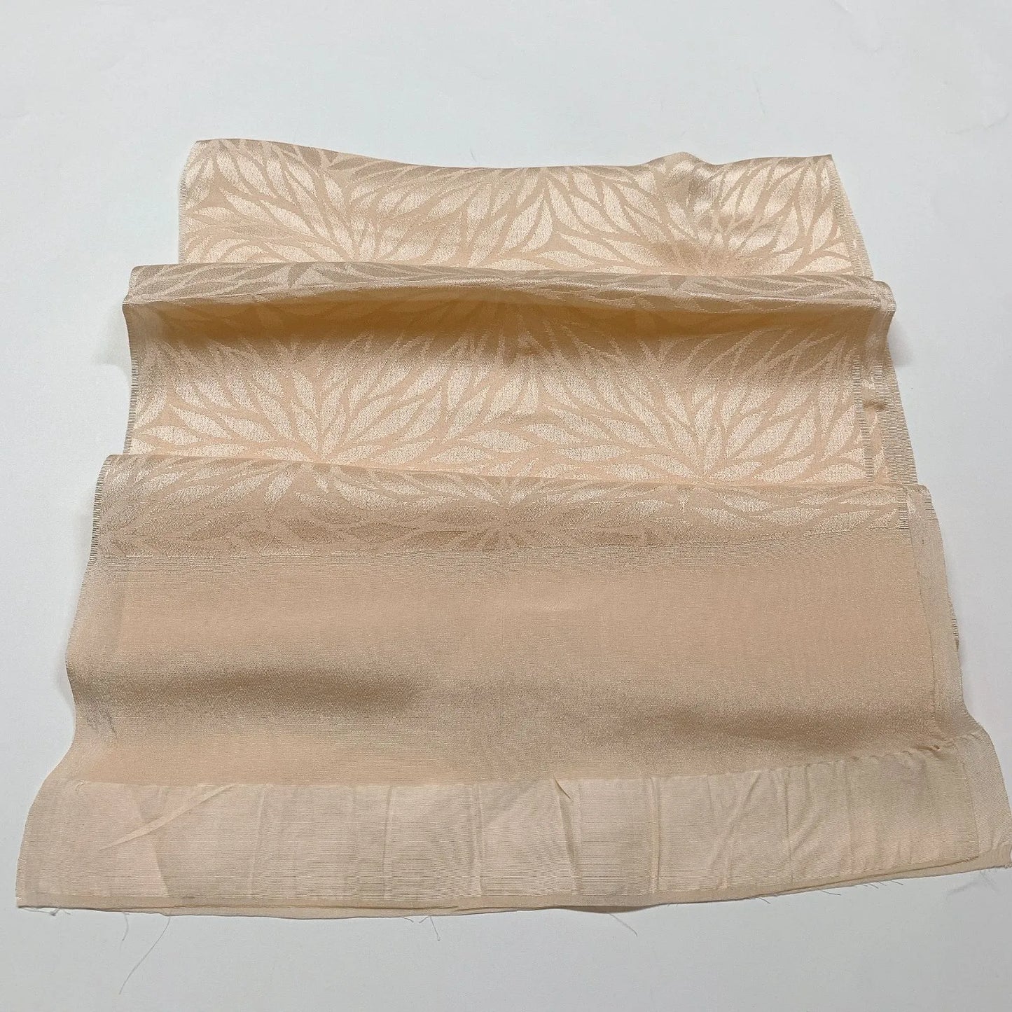 7949# Japanese Kimono Accessory Vintage Obiage and Obijime 2-piece Set Silk