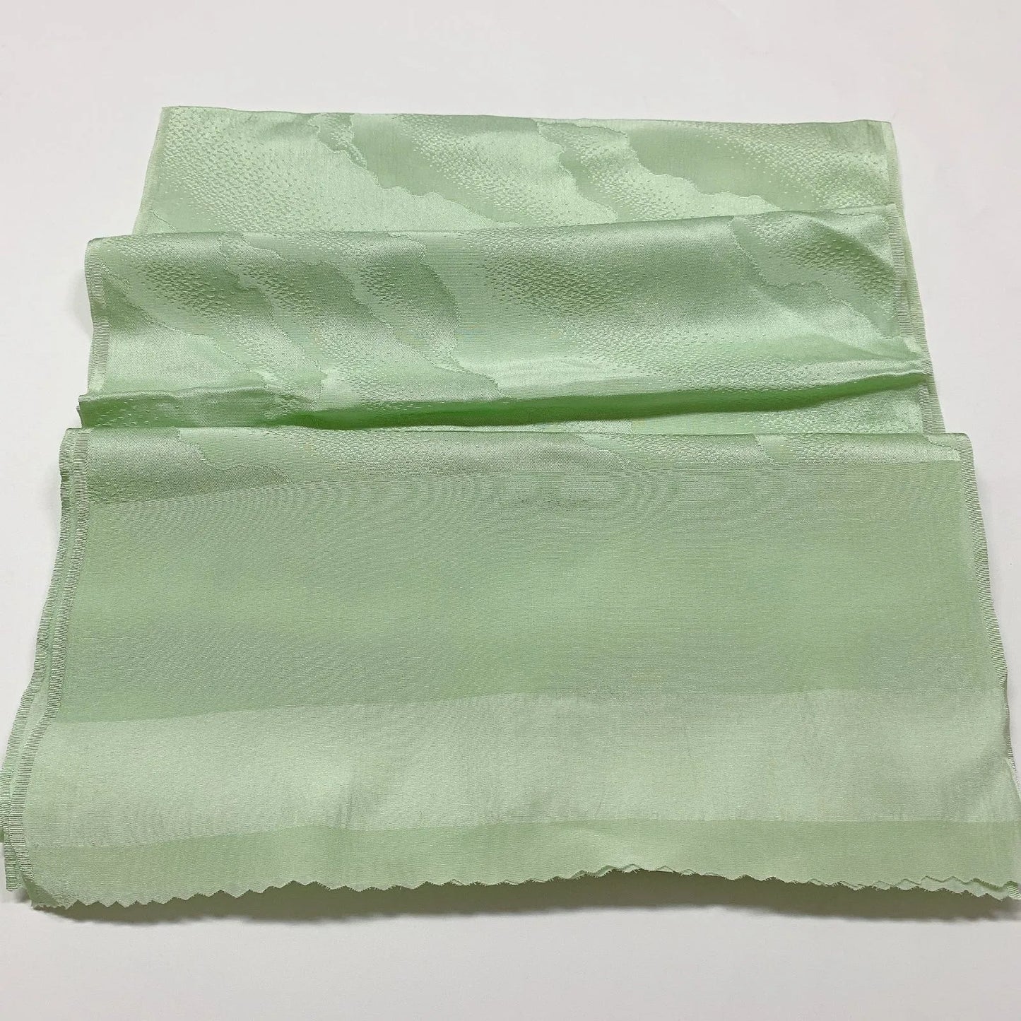 7954# Japanese Kimono Accessory Vintage Obiage and Obijime 2-piece Set Silk