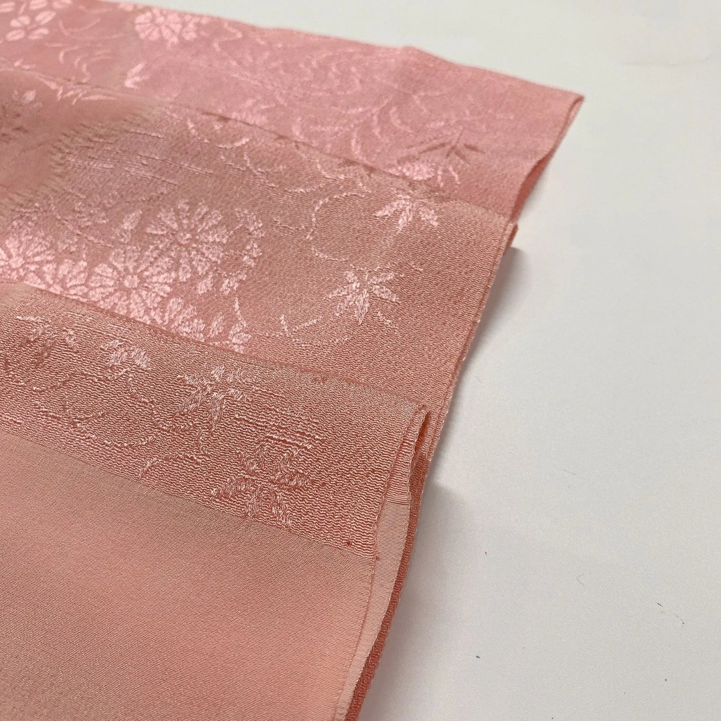 7957# Japanese Kimono Accessory Vintage Obiage and Obijime 2-piece Set Silk
