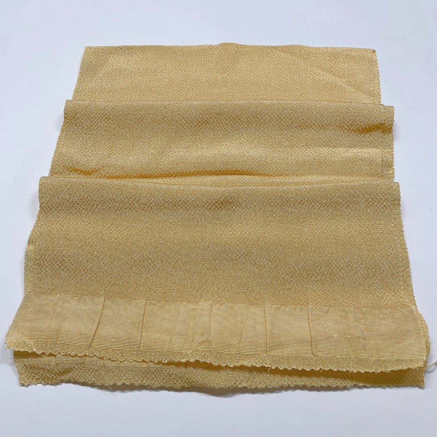 7958# Japanese Kimono Accessory Vintage Obiage and Obijime 2-piece Set Silk