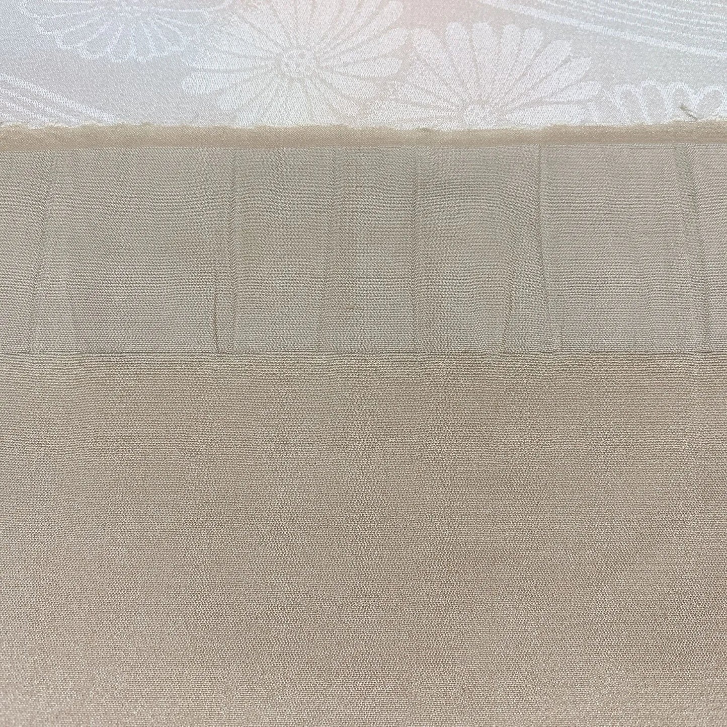 7961# Japanese Kimono Accessory Vintage Obiage and Obijime 2-piece Set Silk