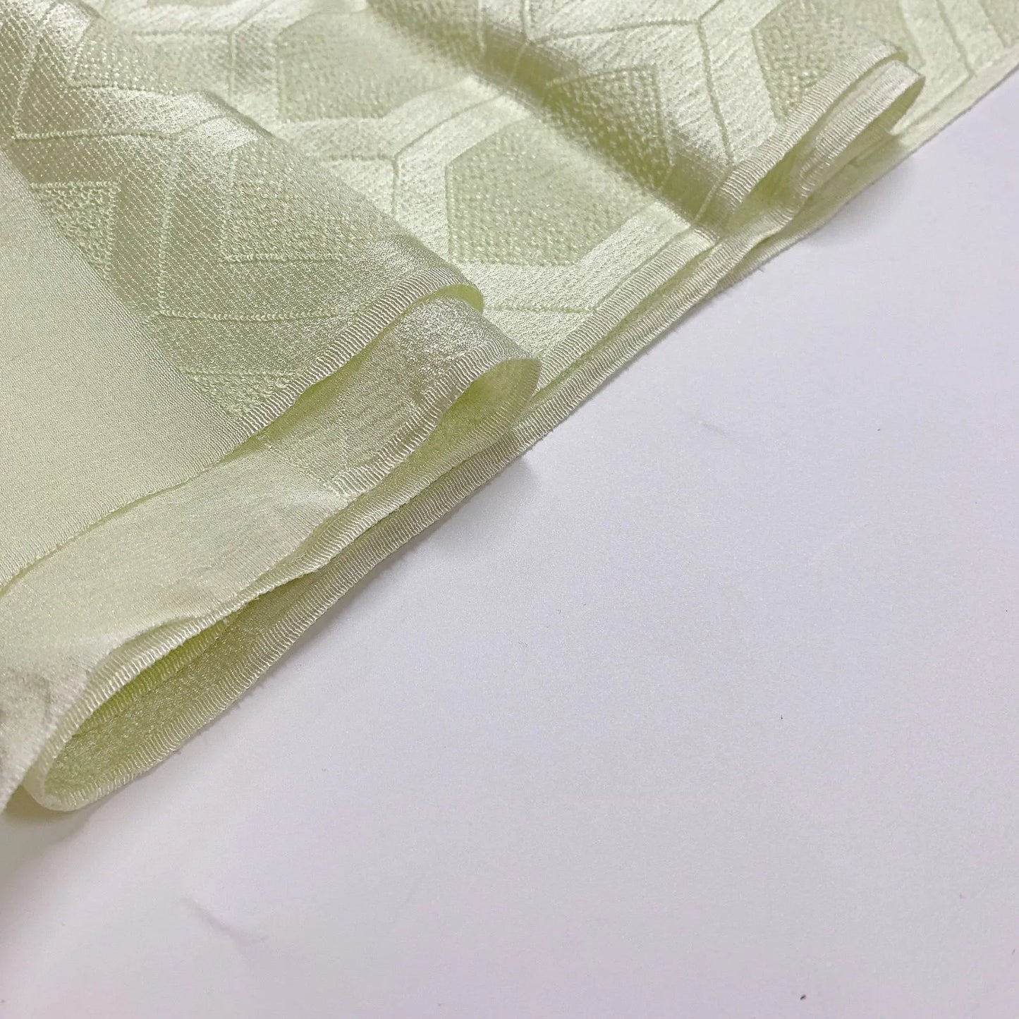 7964# Japanese Kimono Accessory Vintage Obiage and Obijime 2-piece Set Silk