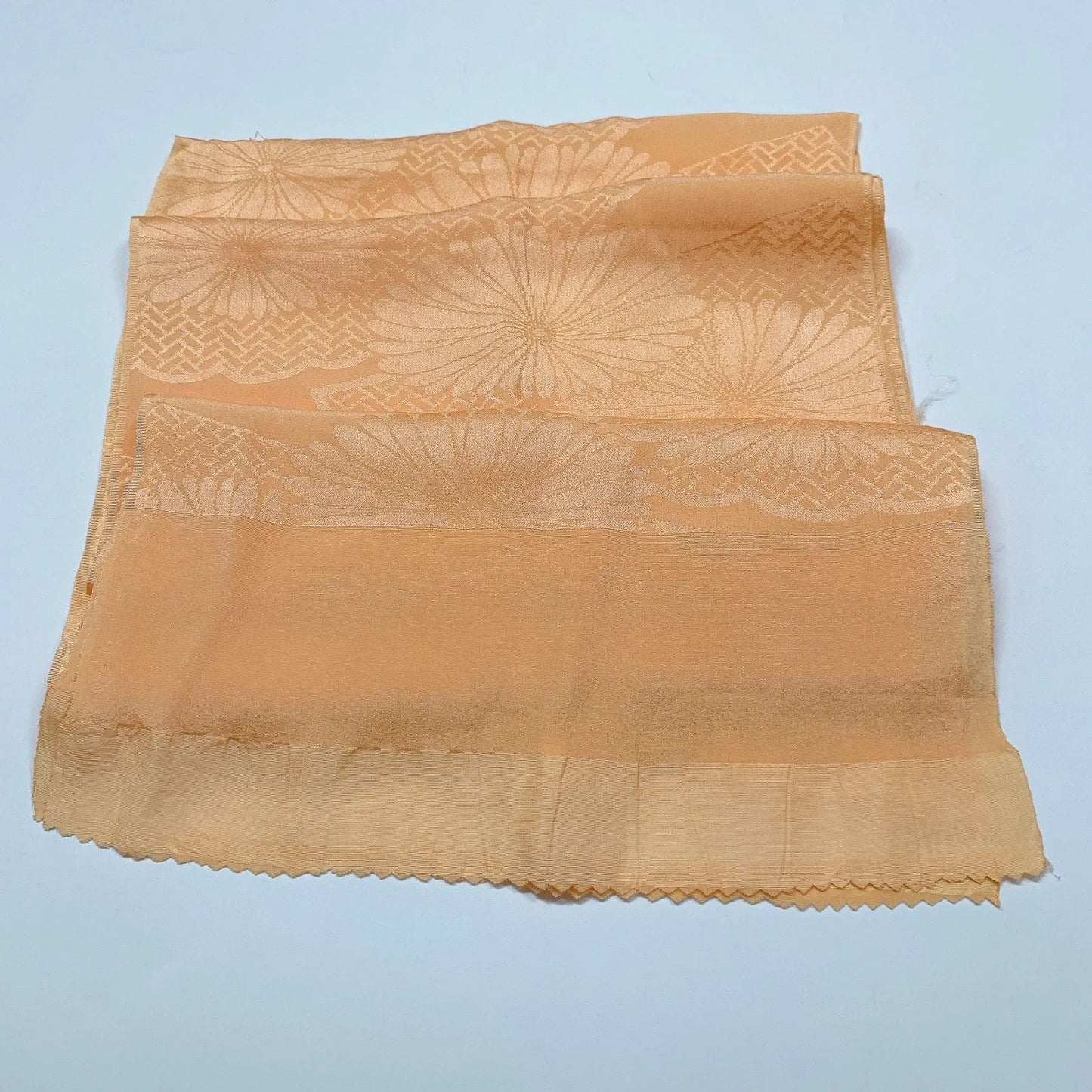 7965# Japanese Kimono Accessory Vintage Obiage and Obijime 2-piece Set Silk