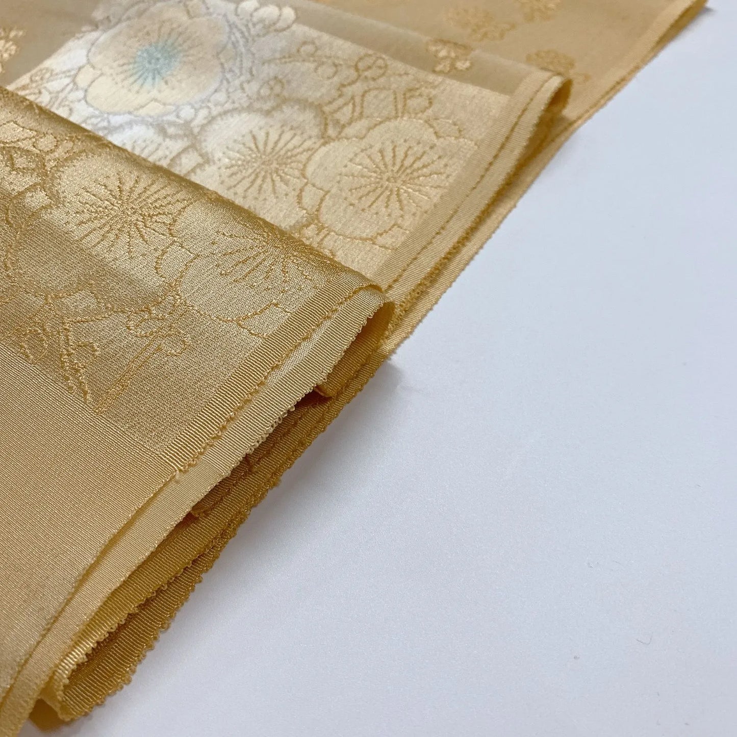 7967# Japanese Kimono Accessory Vintage Obiage and Obijime 2-piece Set Silk