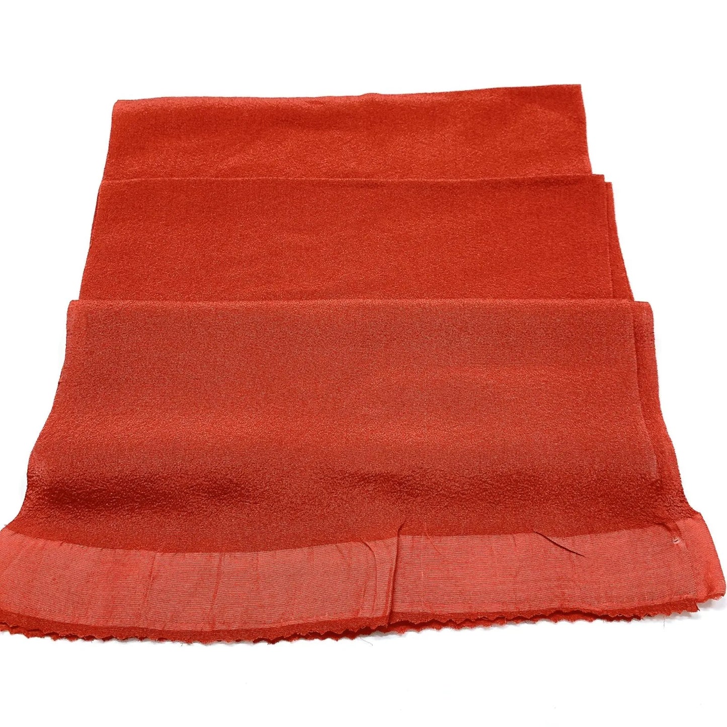 7971# Japanese Kimono Accessory Vintage Obiage and Obijime 2-piece Set Silk
