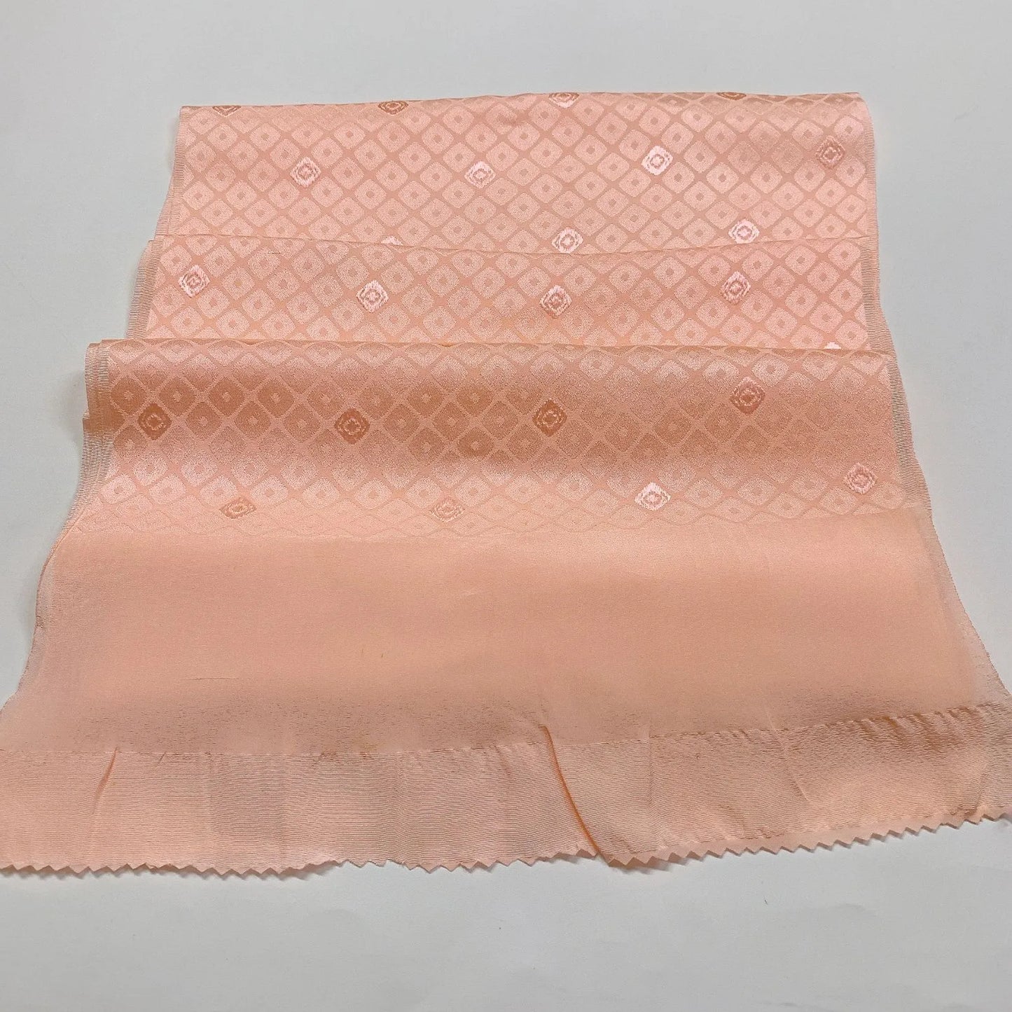 7975# Japanese Kimono Accessory Vintage Obiage and Obijime 2-piece Set Silk