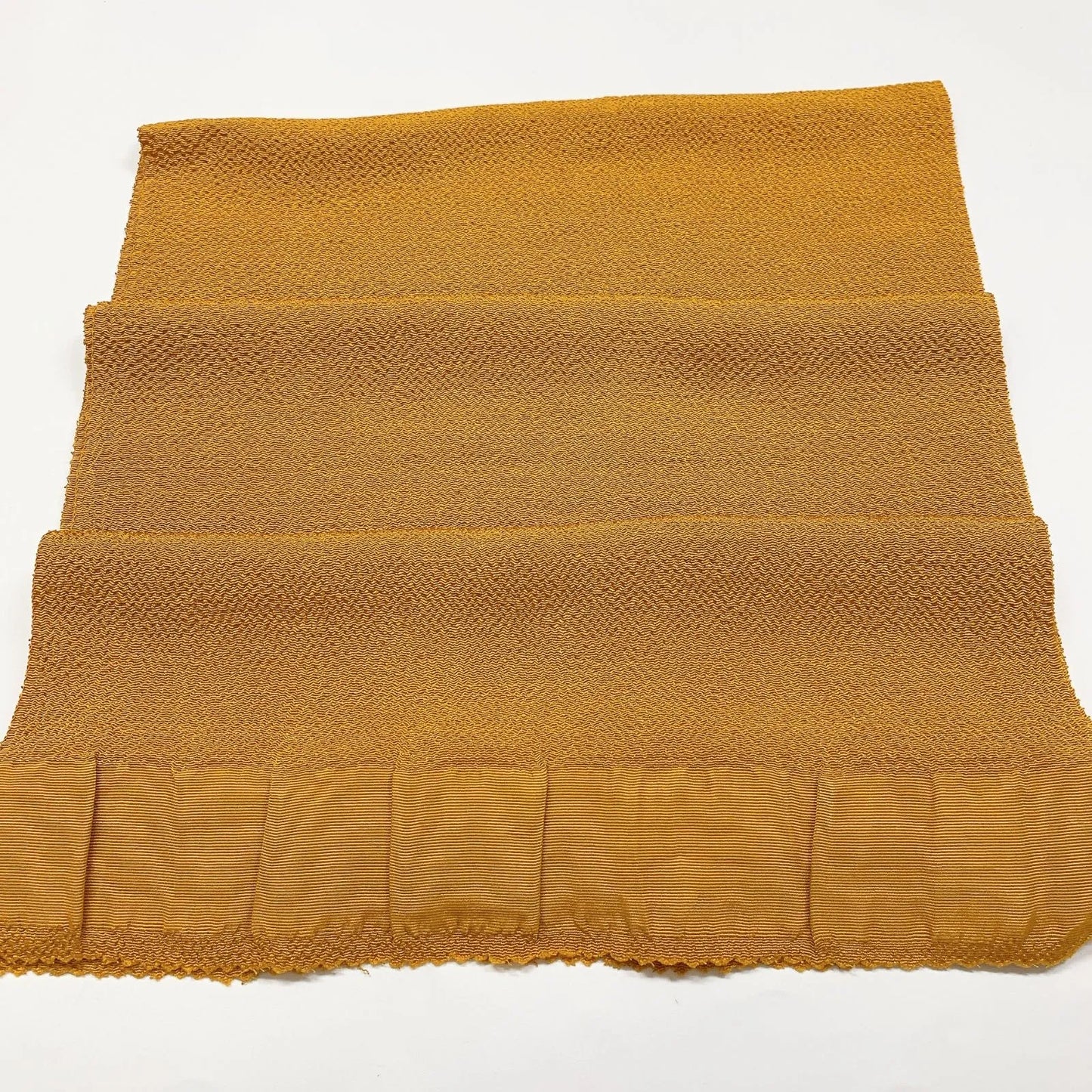 7978# Japanese Kimono Accessory Vintage Obiage and Obijime 2-piece Set Silk