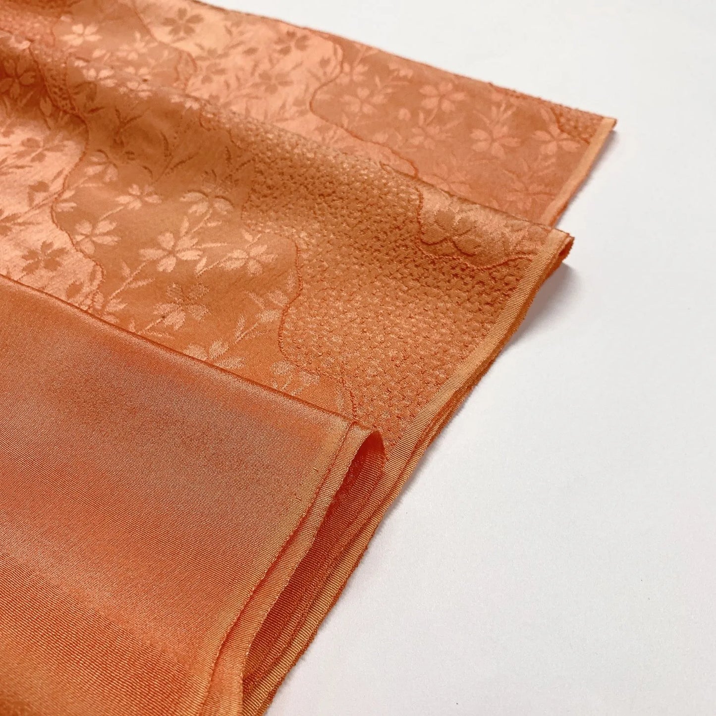 7984# Japanese Kimono Accessory Vintage Obiage and Obijime 2-piece Set Silk