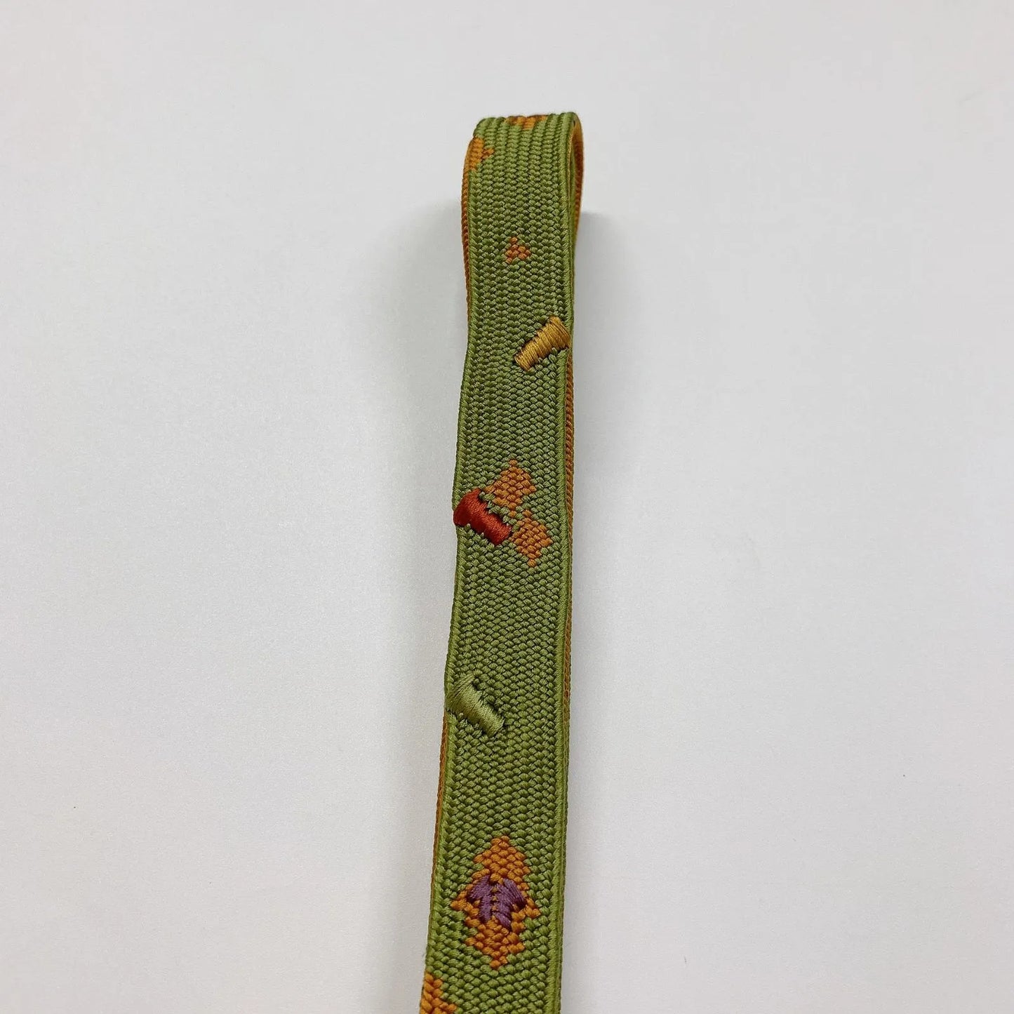 7992# Japanese Kimono Accessory Vintage Obiage and Obijime 2-piece Set Silk