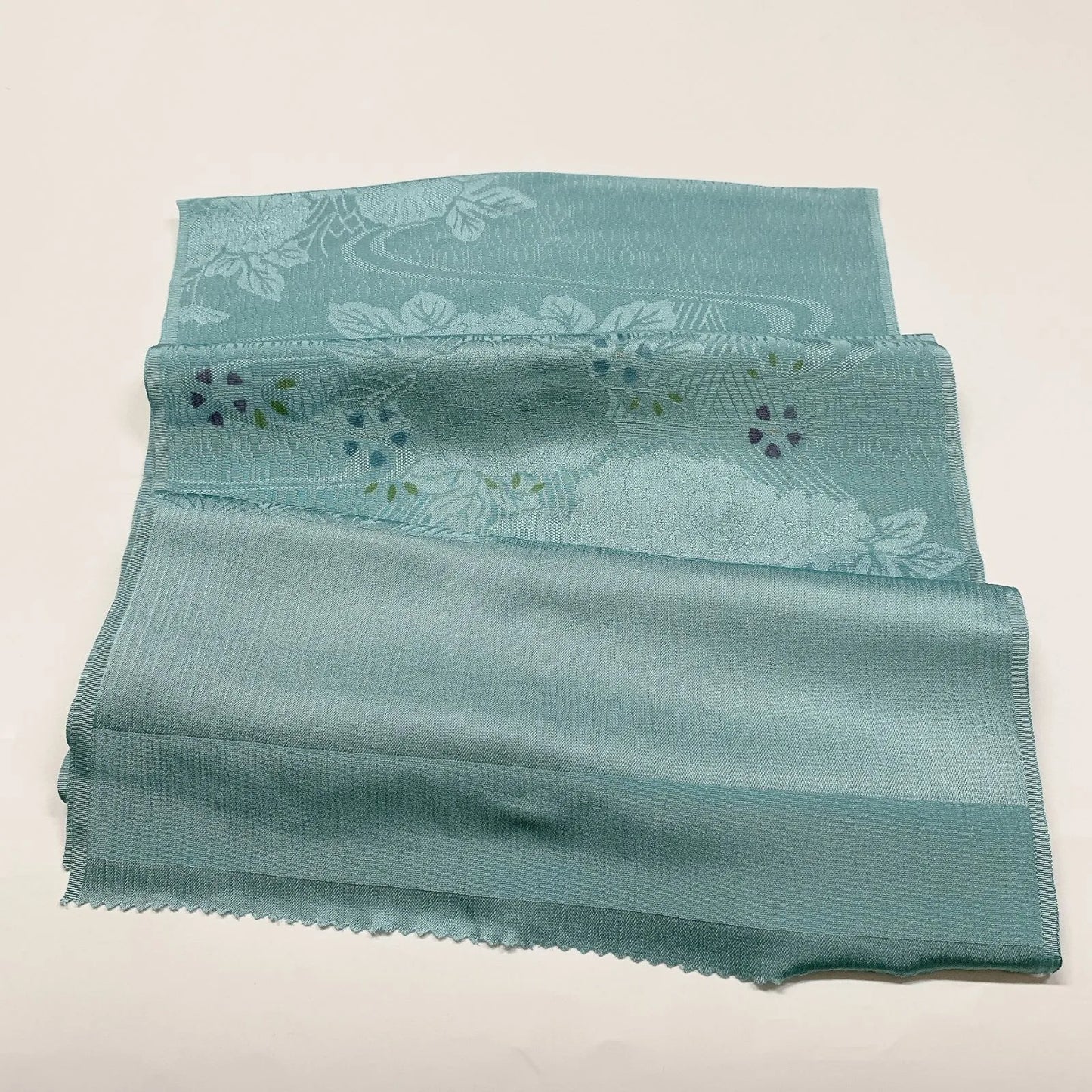8000# Japanese Kimono Accessory Vintage Obiage and Obijime 2-piece Set Silk
