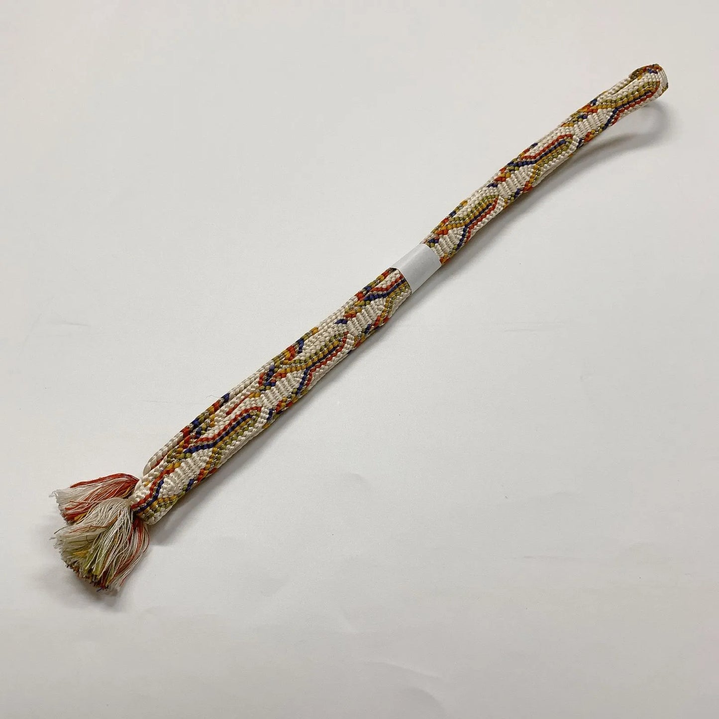 8003# Japanese Kimono Accessory Vintage Obiage and Obijime 2-piece Set Silk