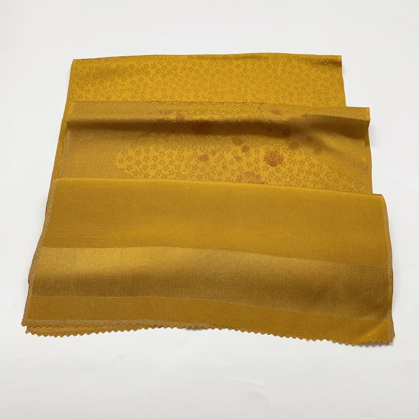 8007# Japanese Kimono Accessory Vintage Obiage and Obijime 2-piece Set Silk